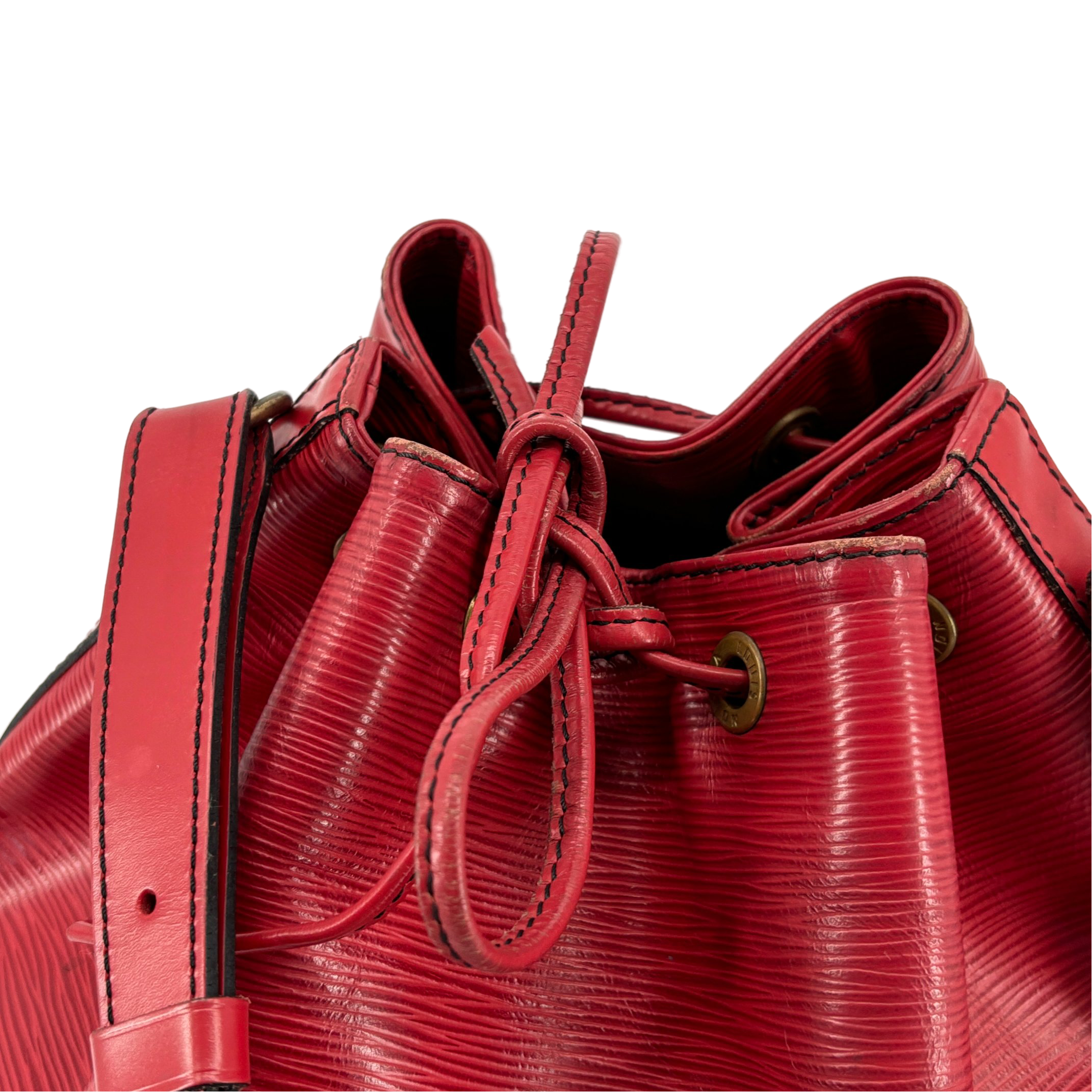 Louis Vuitton Sac Noé Grand Red Epi Leather