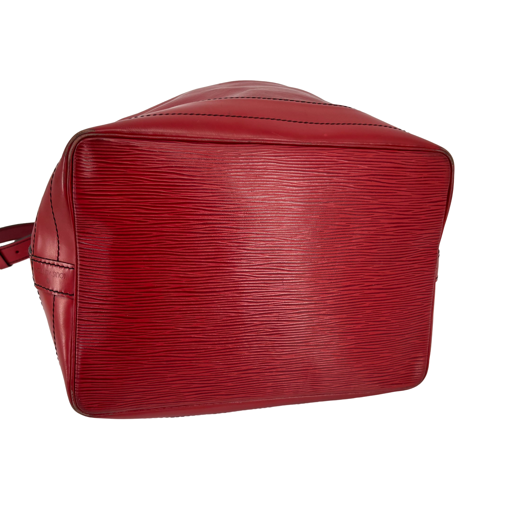 Louis Vuitton Sac Noé Grand Red Epi Leather