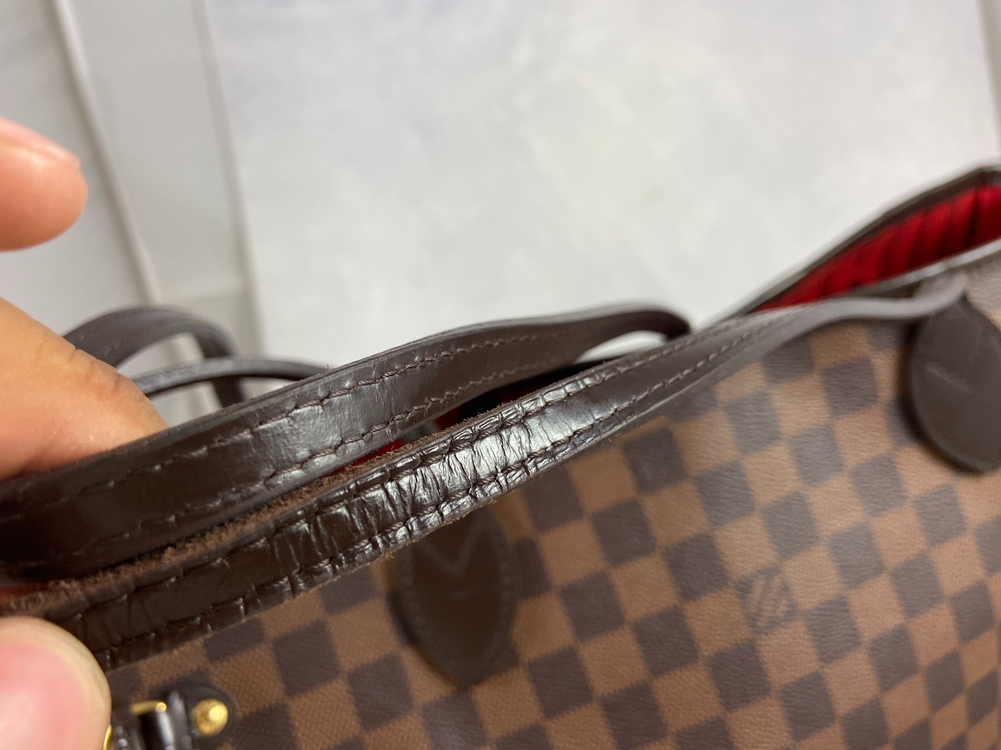 Louis Vuitton Neverfull MM Damier Ebene Canvas