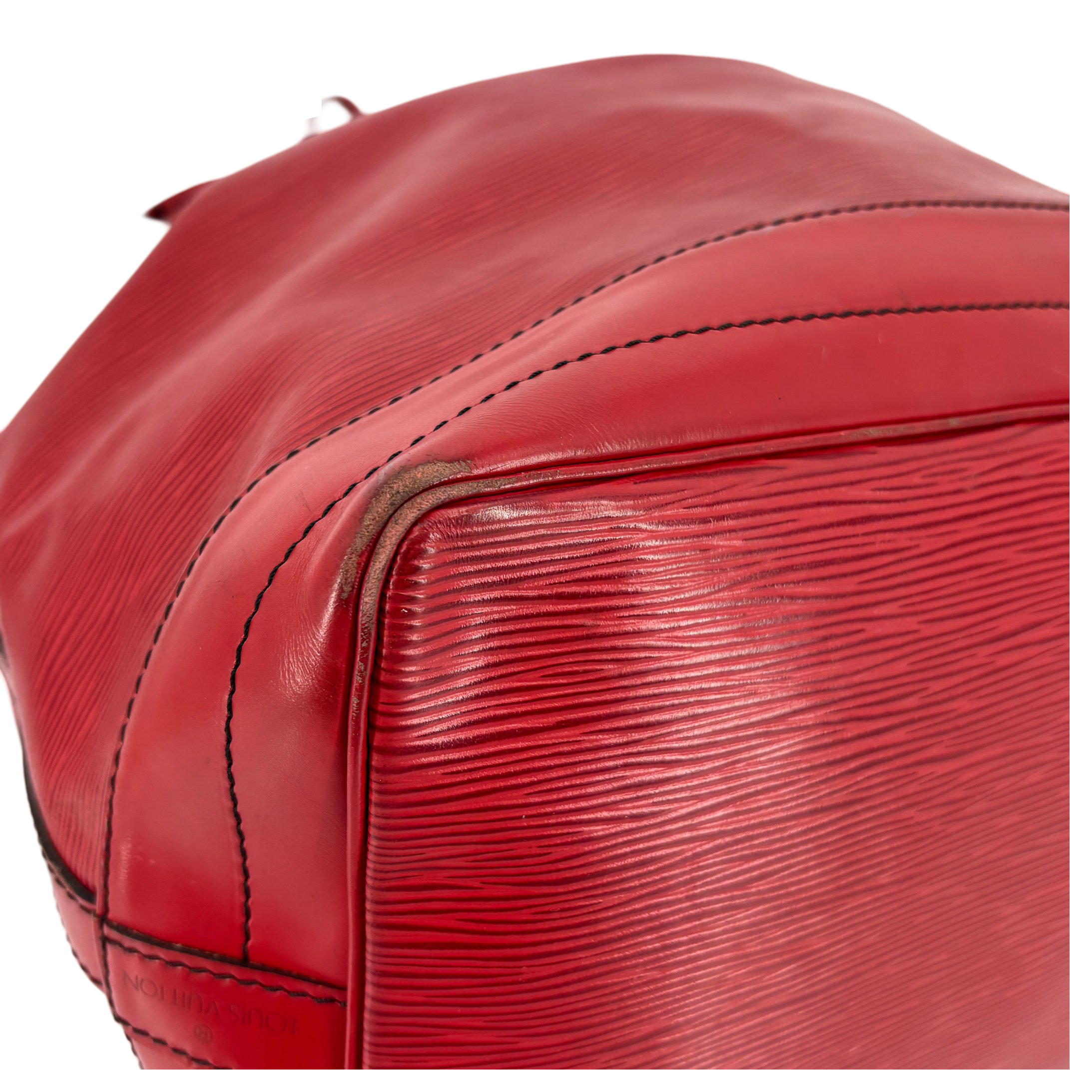 Louis Vuitton Sac Noé Grand Red Epi Leather