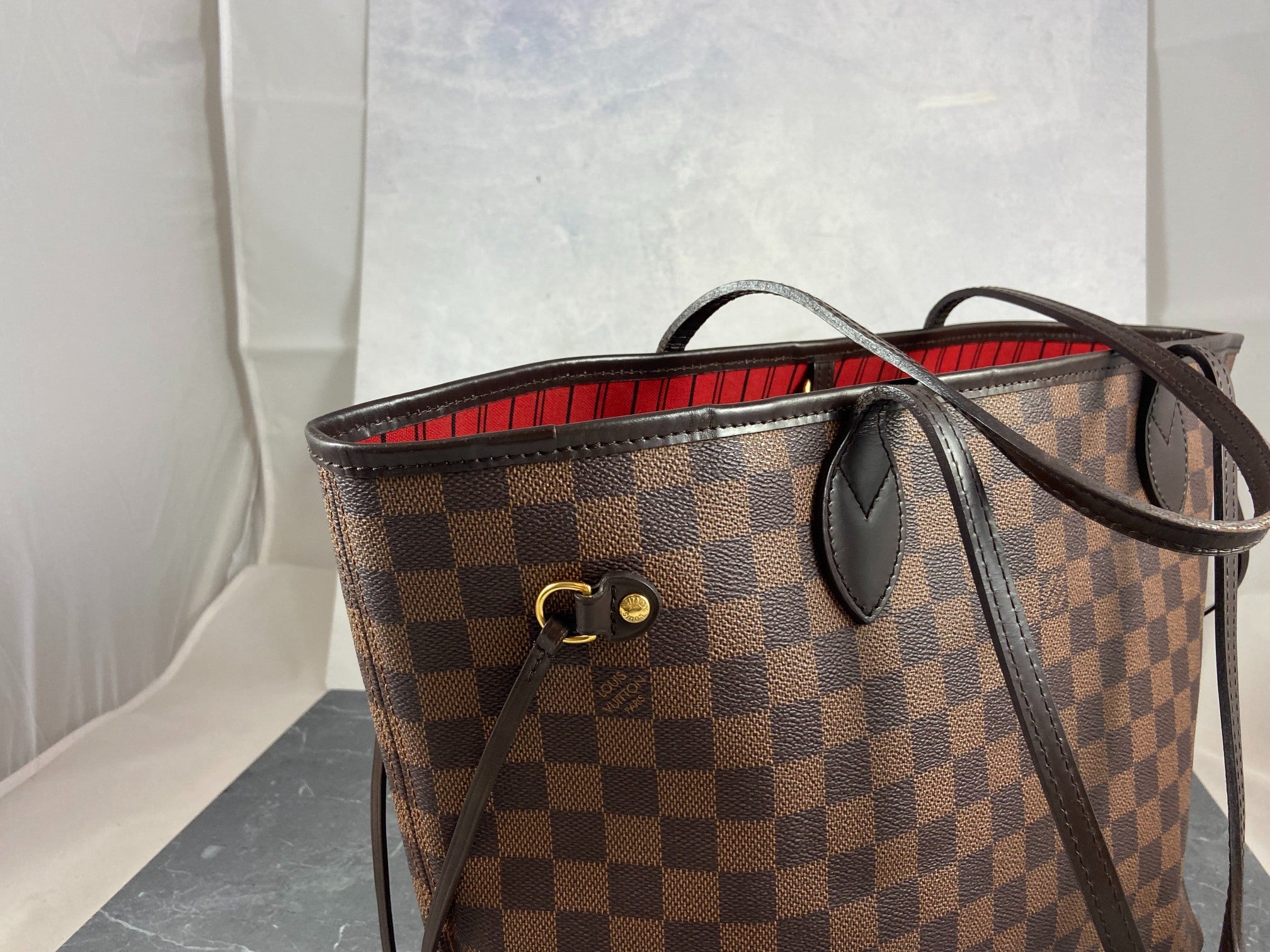 Louis Vuitton Neverfull MM Damier Ebene Canvas