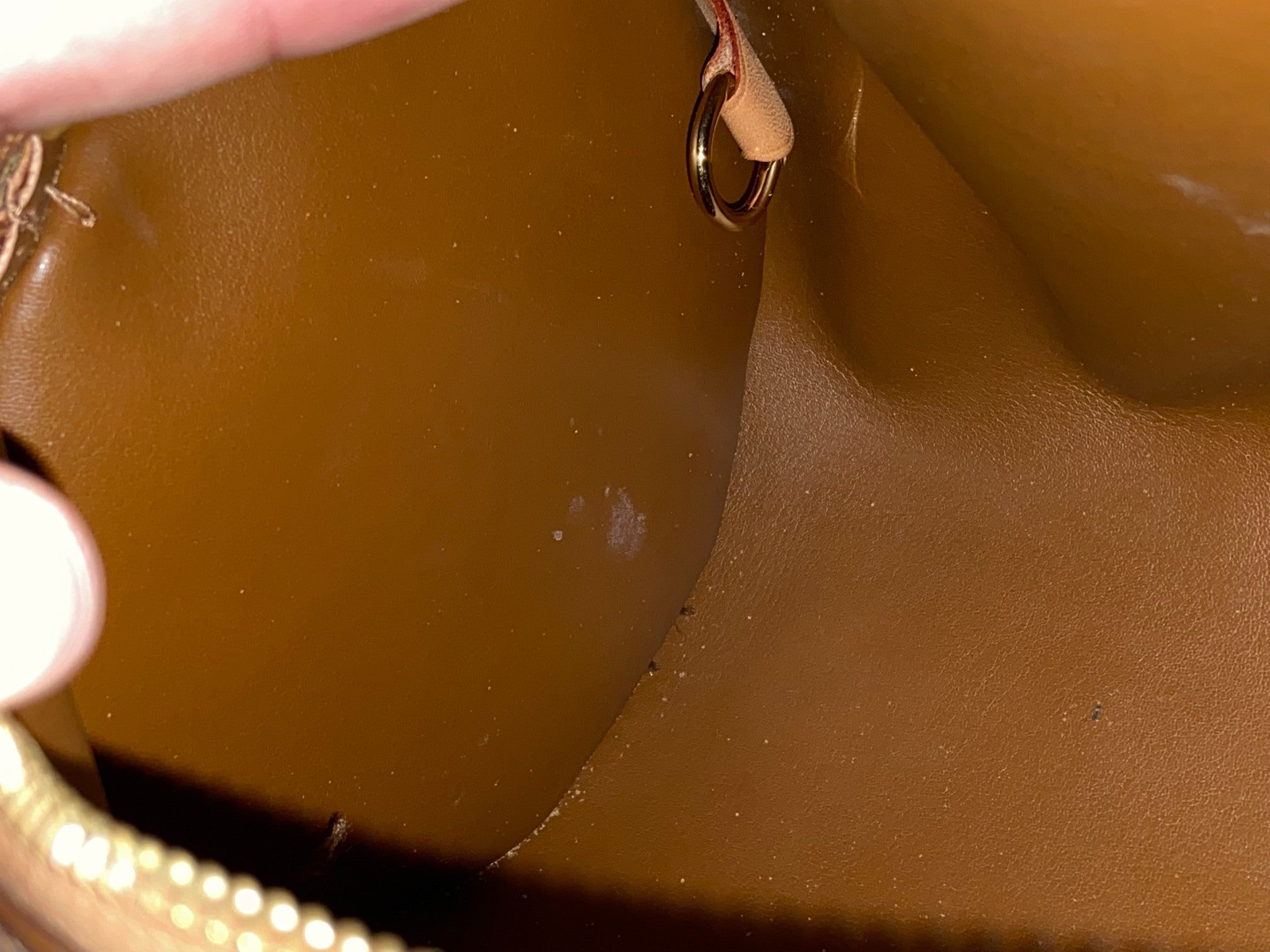 Louis Vuitton Bedford / Papillon Brown Vernis Leather