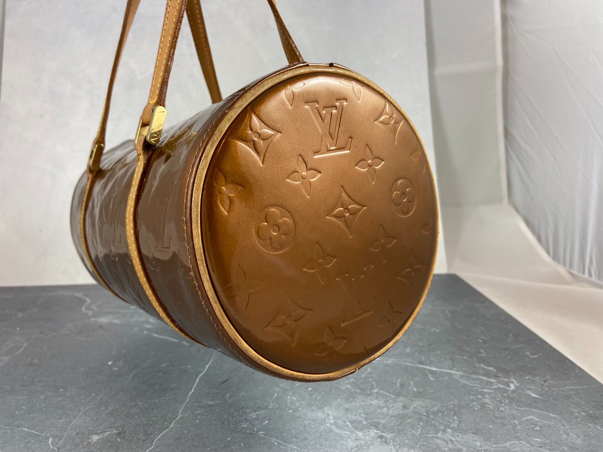 Louis Vuitton Bedford / Papillon Brown Vernis Leather