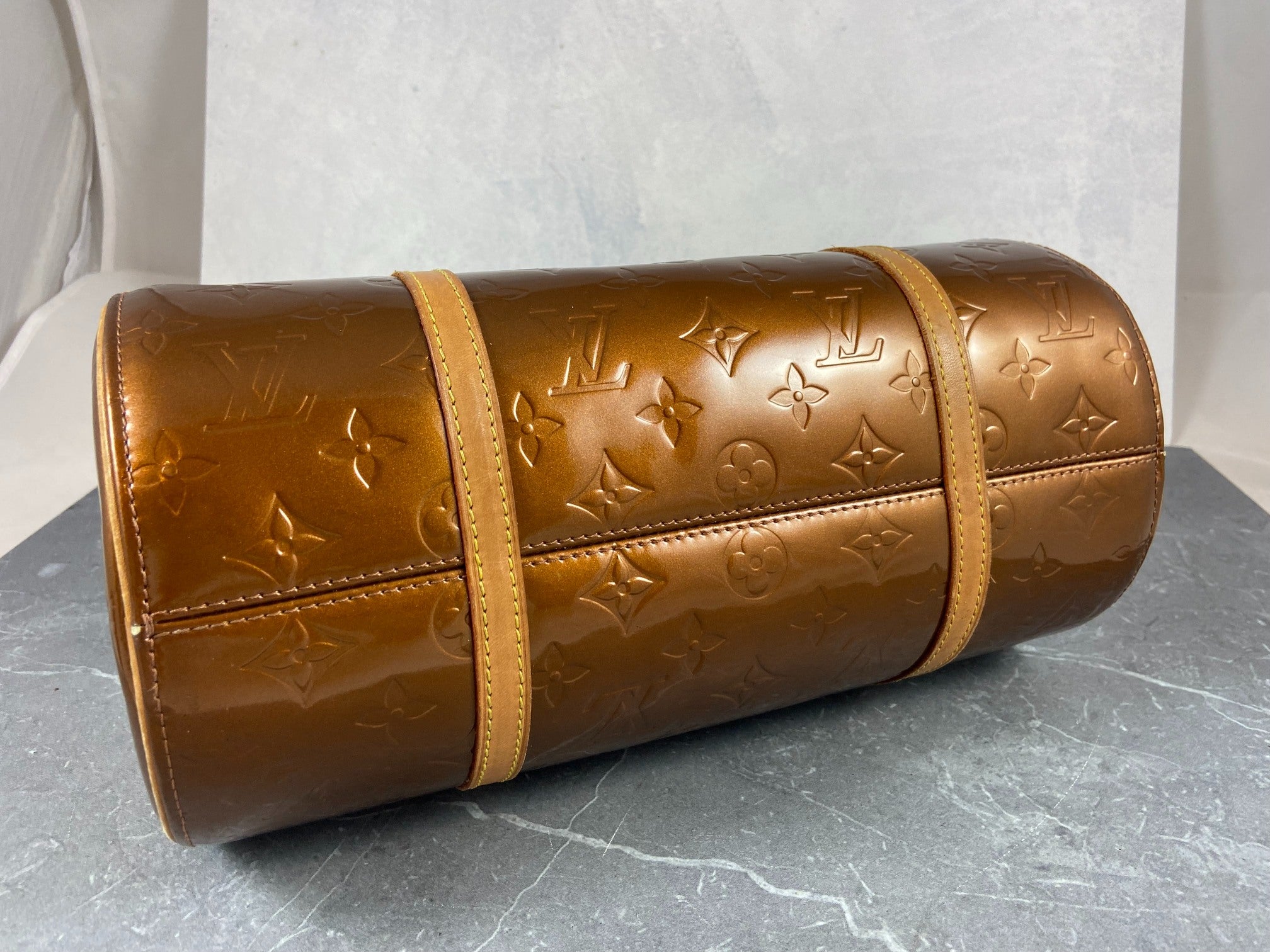 Louis Vuitton Bedford / Papillon Brown Vernis Leather