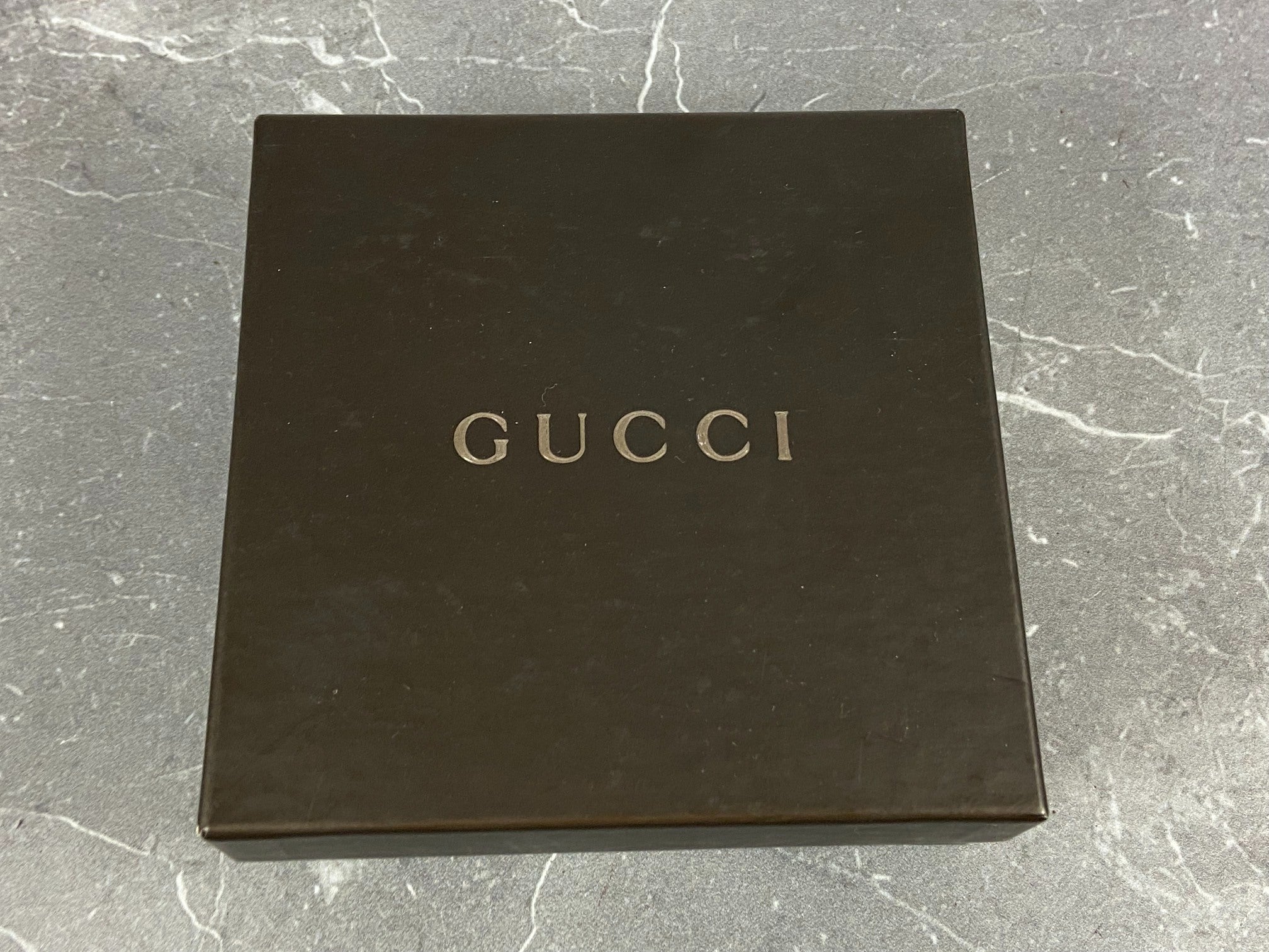 Gucci Piston Lock Compact Wallet Beige GG Monogram