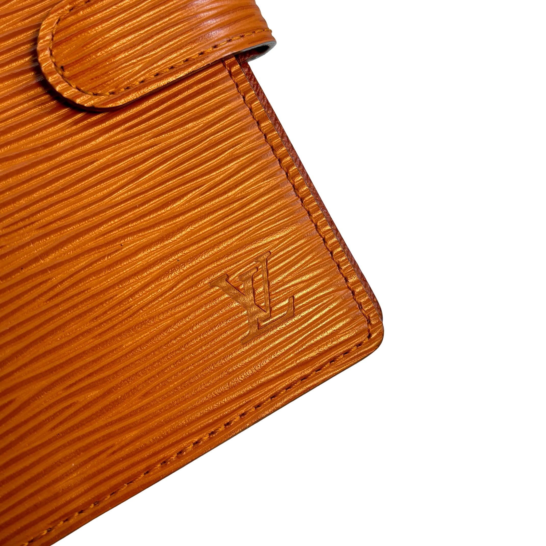 Louis Vuitton Functional Agenda PM Cognac Epi Leather