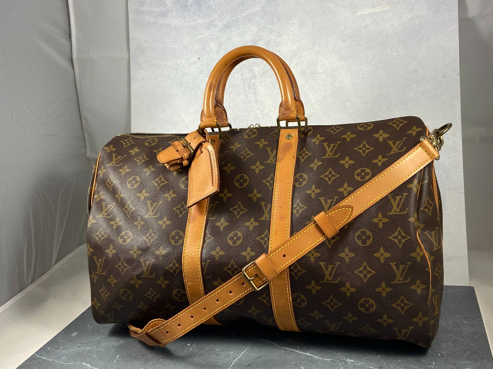 Louis Vuitton Keepall 45 Bandouliere Monogram Canvas