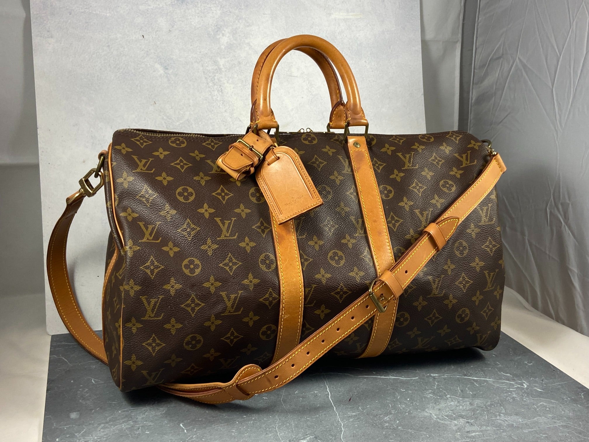 Louis Vuitton Keepall 45 Bandouliere Monogram Canvas