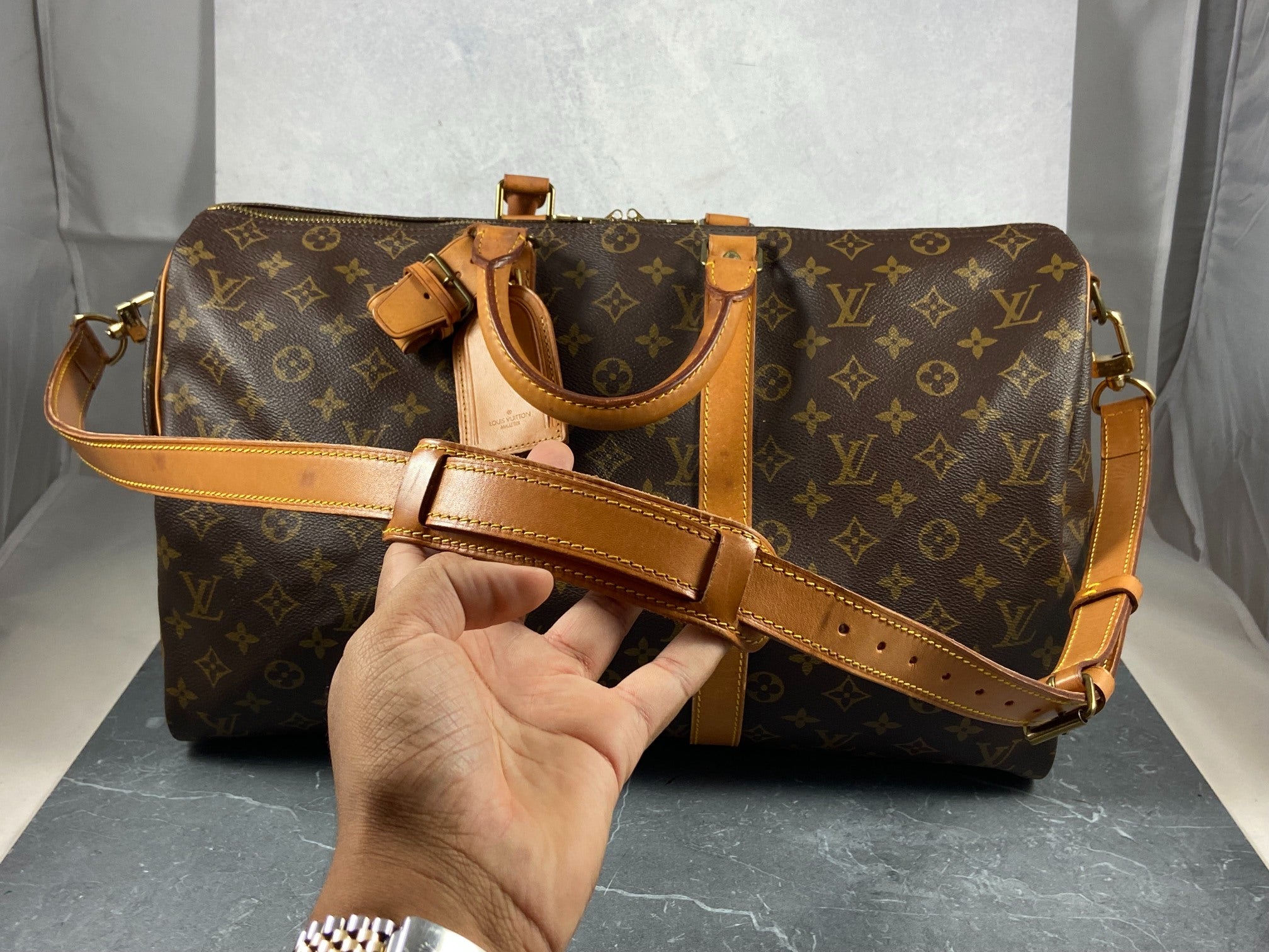 Louis Vuitton Keepall 45 Bandouliere Monogram Canvas