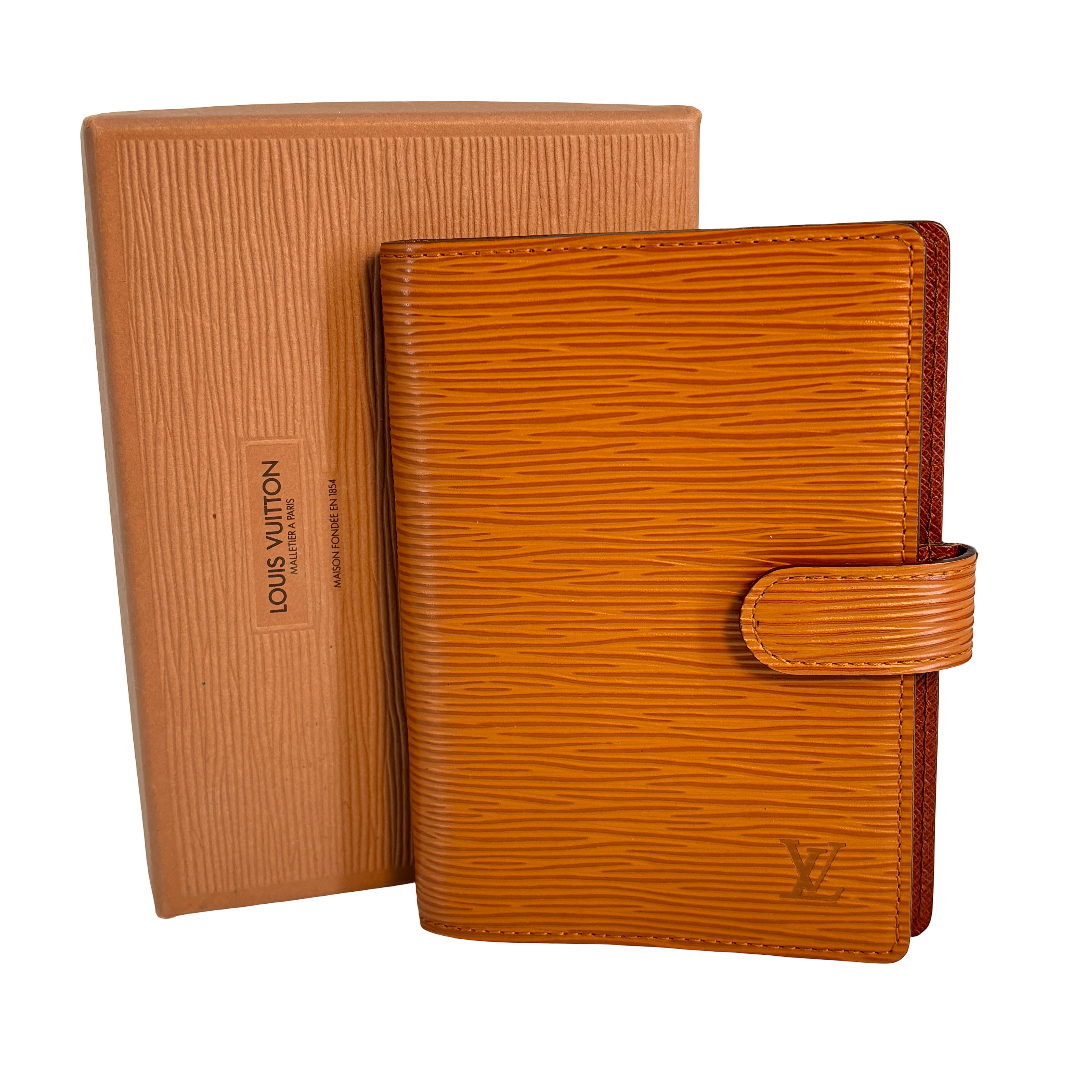 Louis Vuitton Agenda Fonctionnel PM Cognac Epi Leather