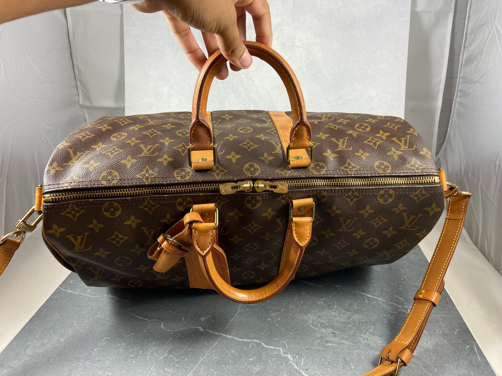 Louis Vuitton Keepall 45 Bandouliere Monogram Canvas
