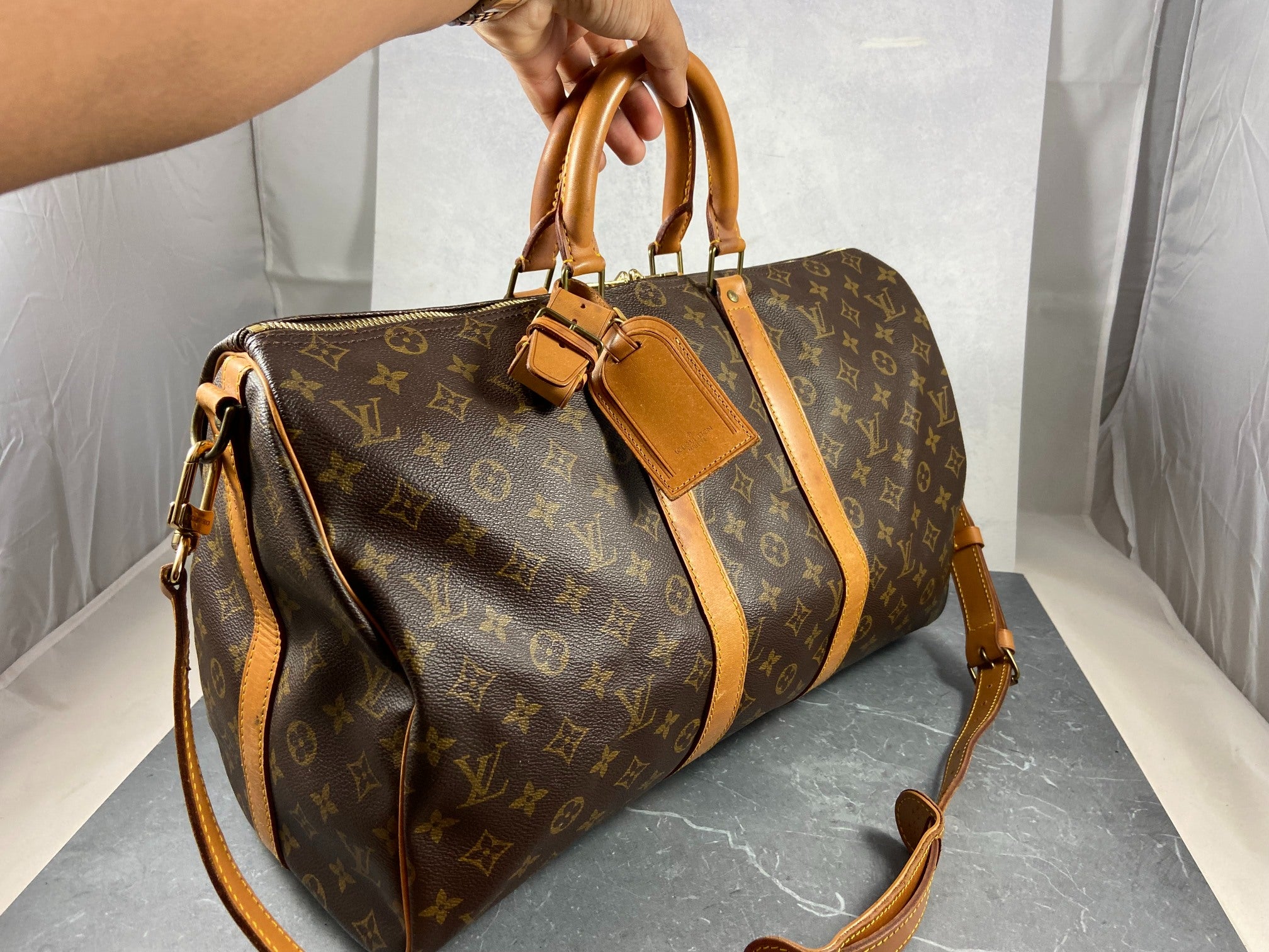Louis Vuitton Keepall 45 Bandouliere Monogram Canvas