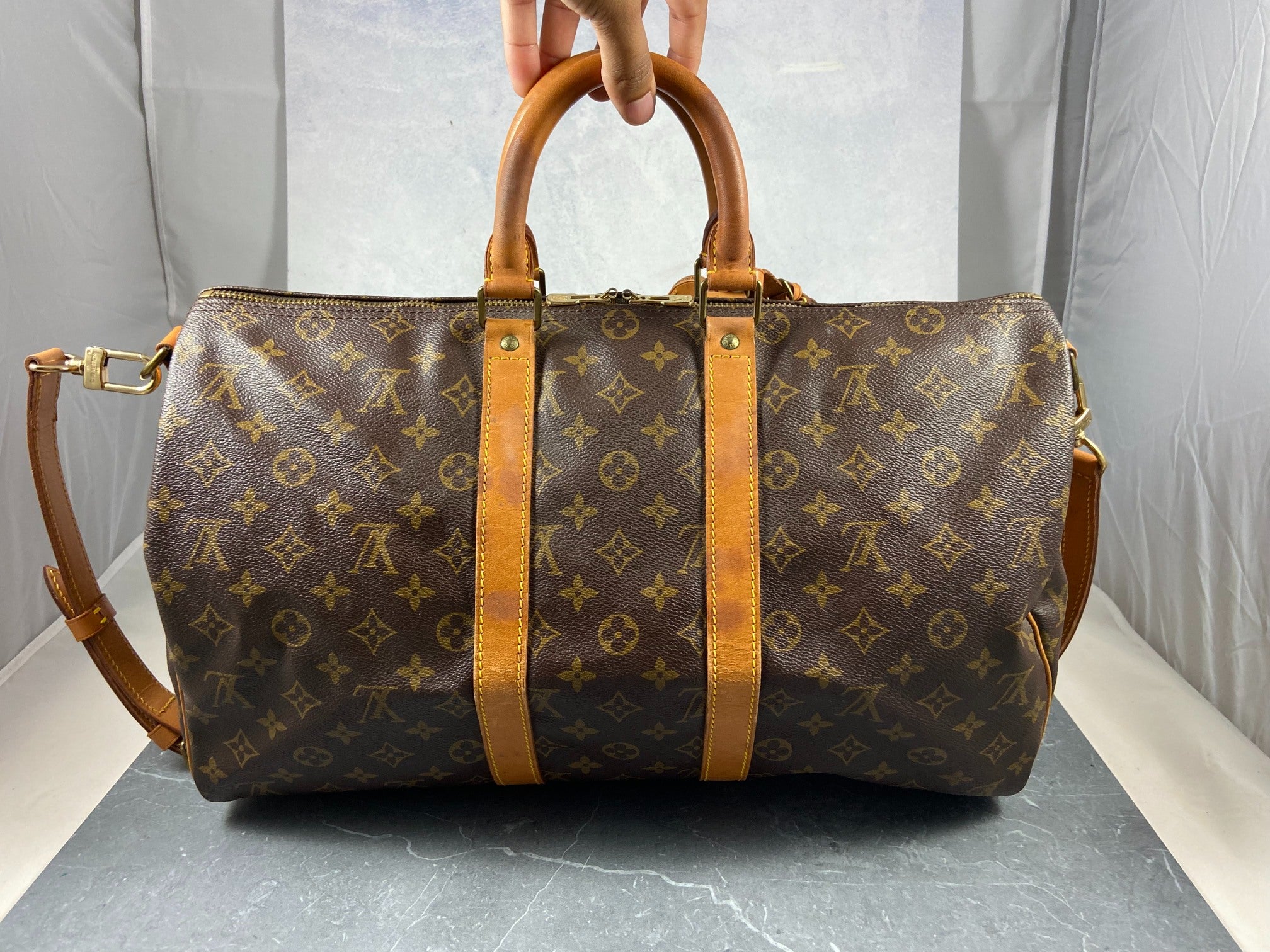 Louis Vuitton Keepall 45 Bandouliere Monogram Canvas
