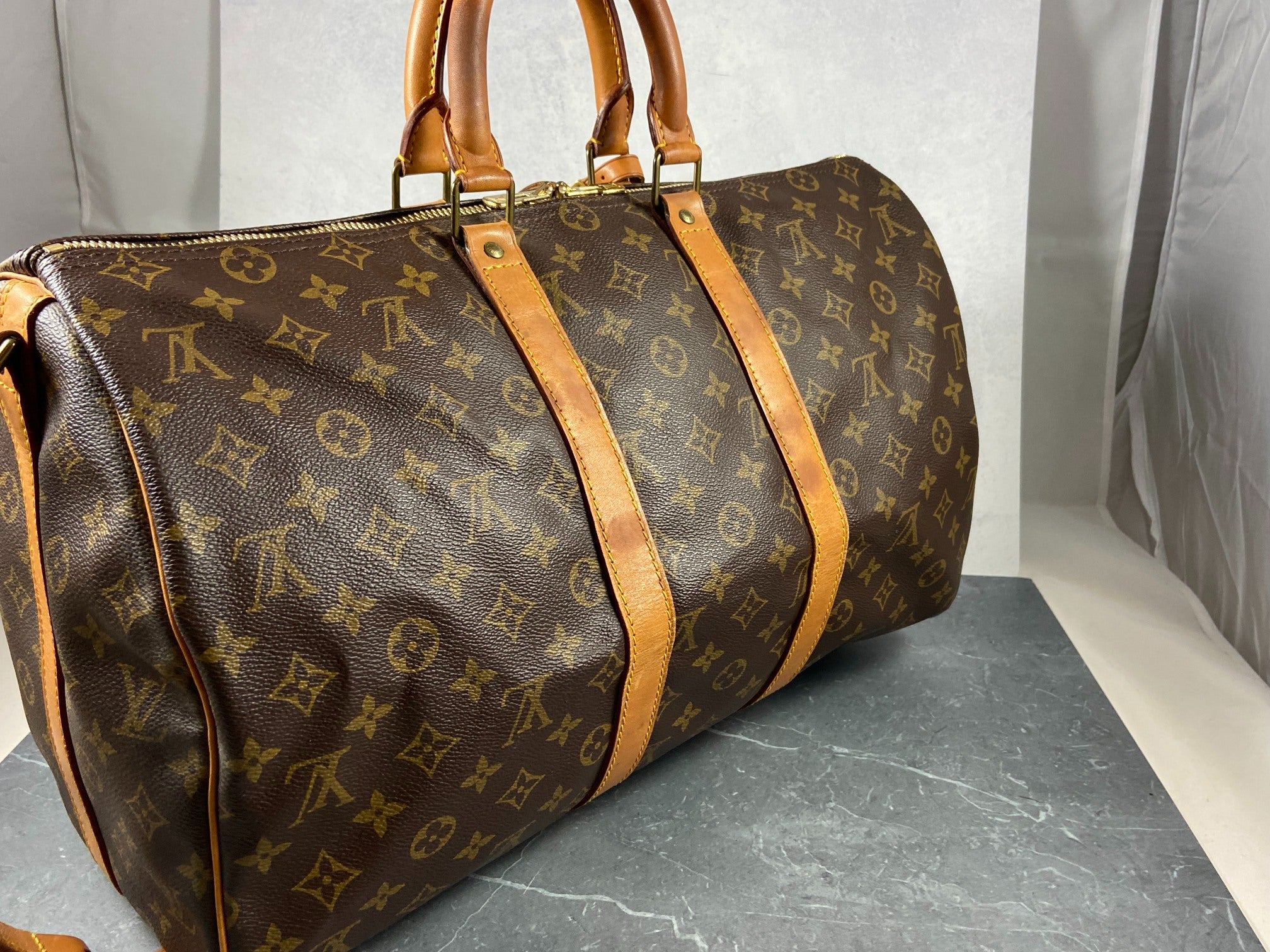 Louis Vuitton Keepall 45 Bandouliere Monogram Canvas