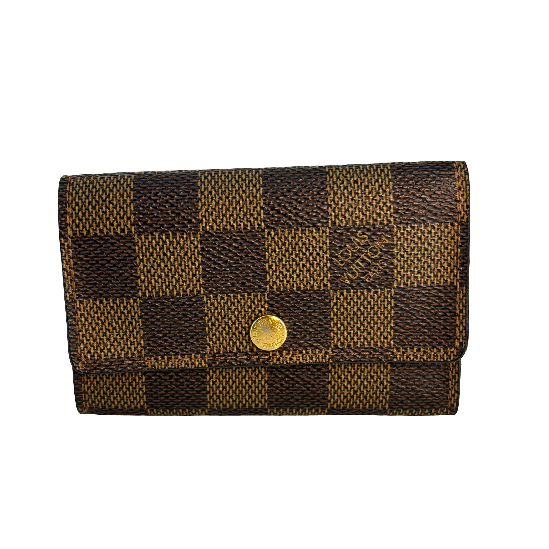 Louis Vuitton 6 Key Holder Damier Ebene Canvas