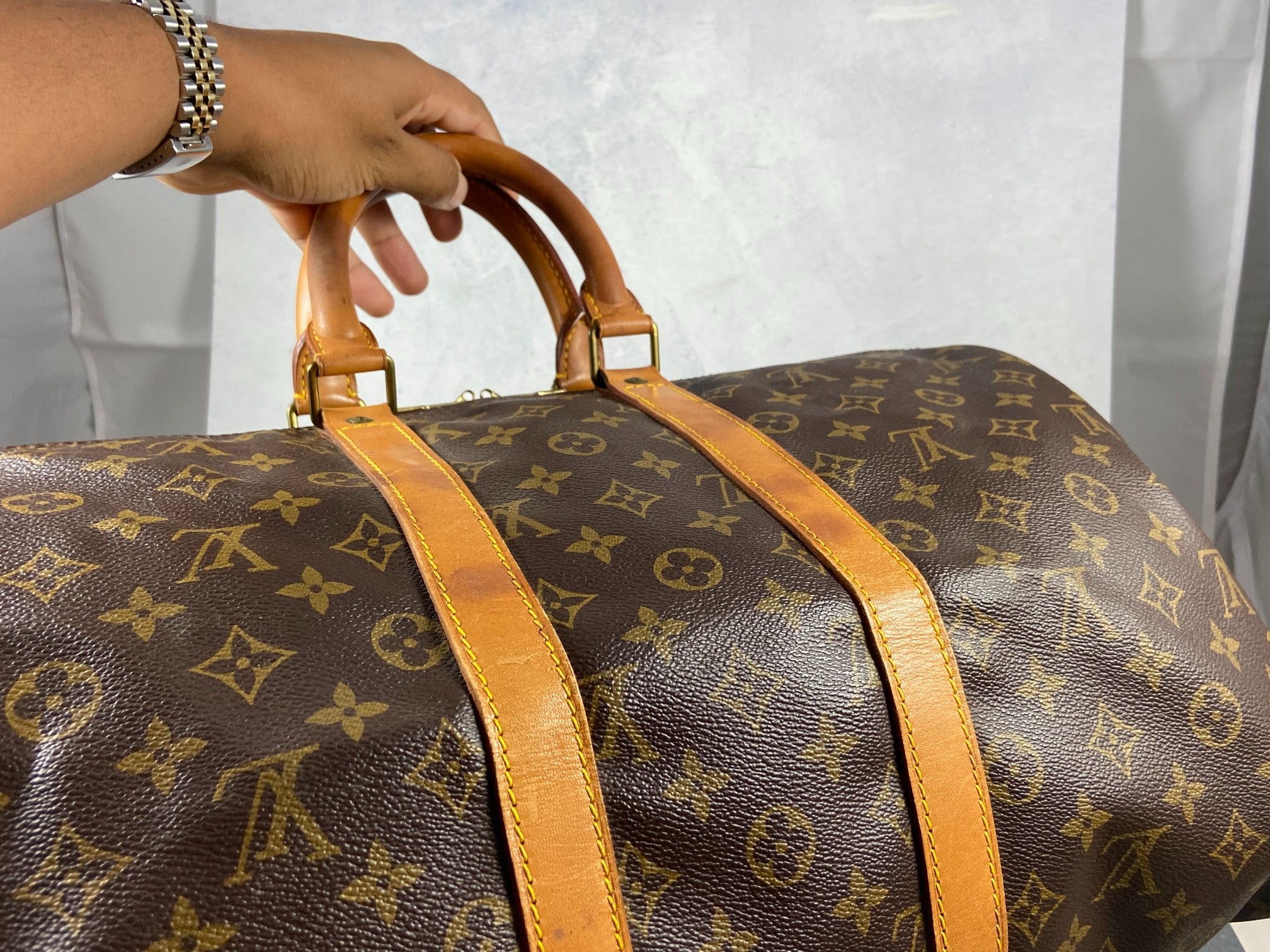 Louis Vuitton Keepall 45 Bandouliere Monogram Canvas