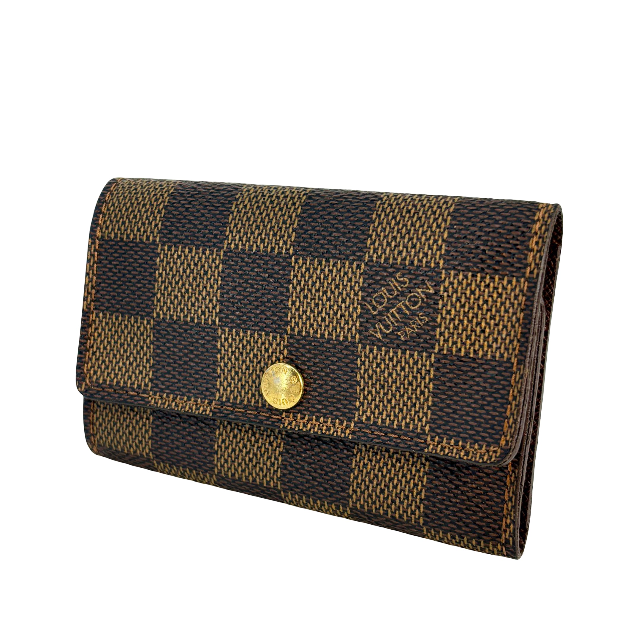 Louis Vuitton 6 Key Holder Damier Ebene Canvas