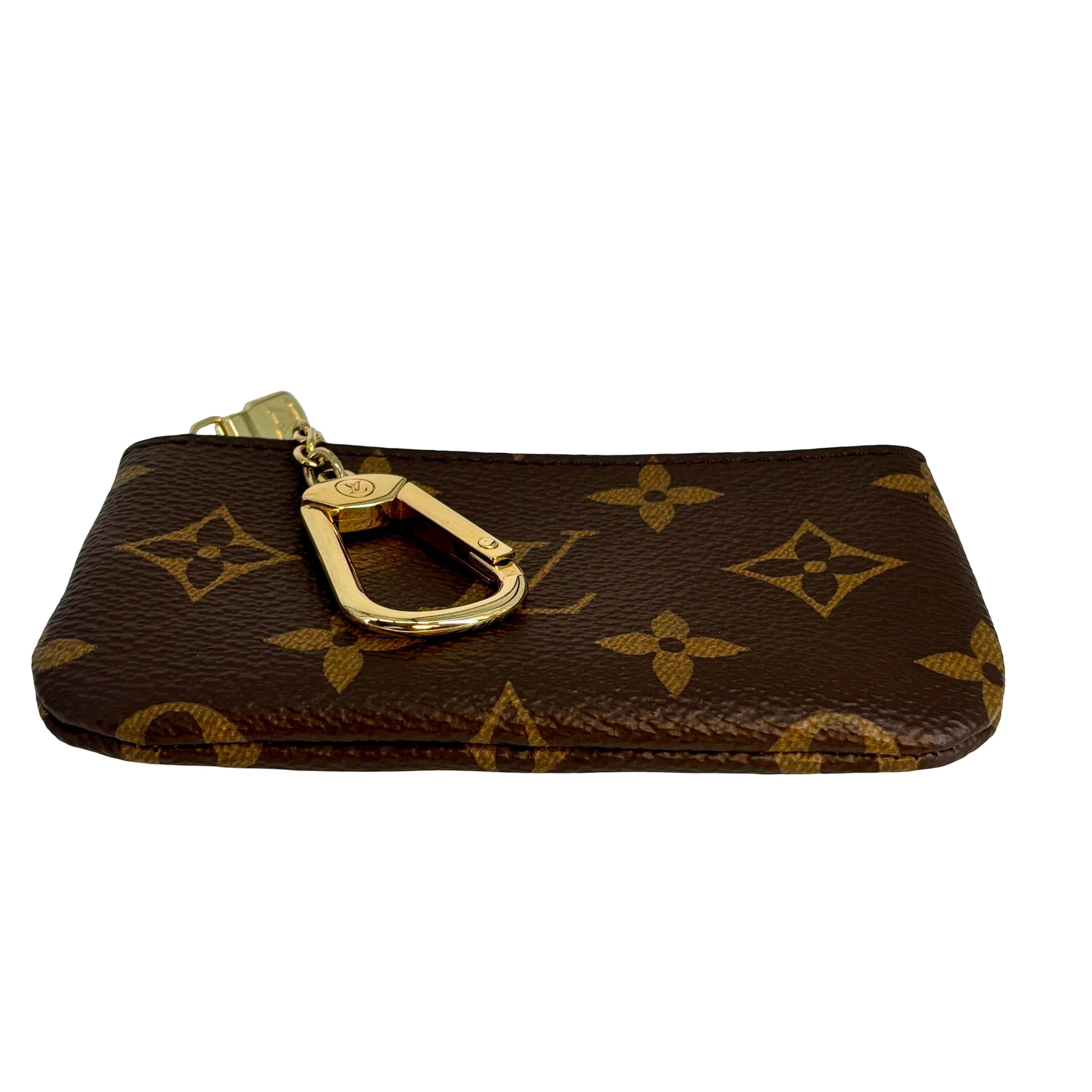 Louis Vuitton Pochette Cles Key Pouch Monogram Canvas