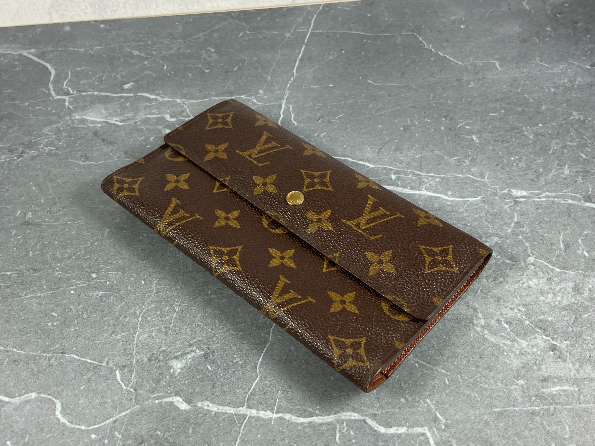 Louis Vuitton Porte Tresor International Wallet Monogram Canvas