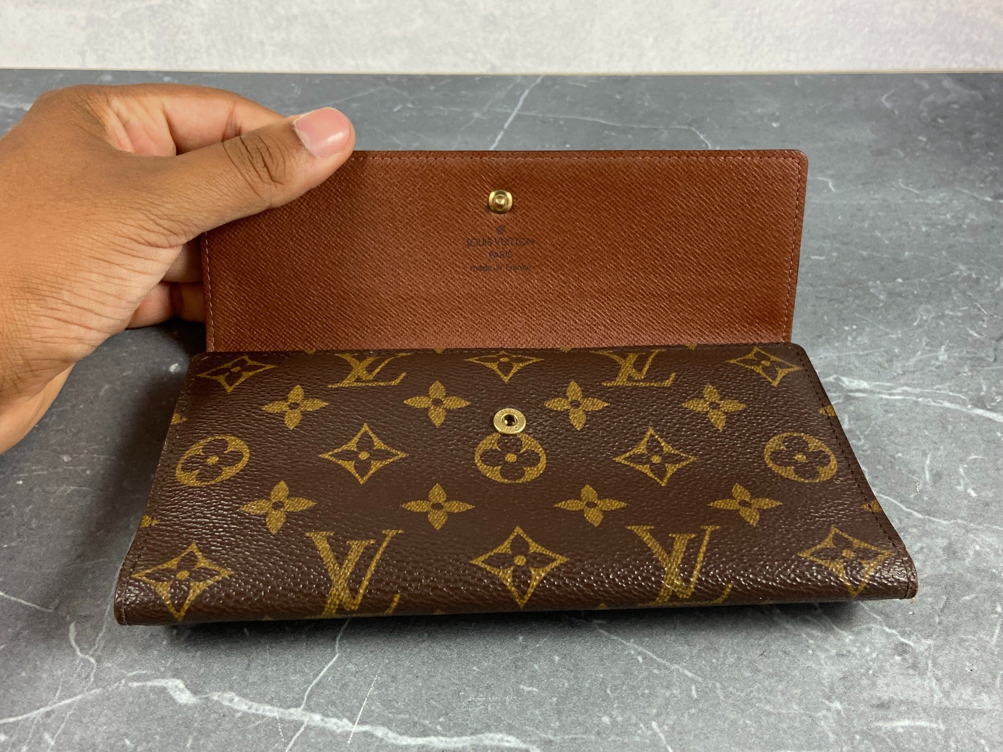 Louis Vuitton Porte Tresor International Wallet Monogram Canvas