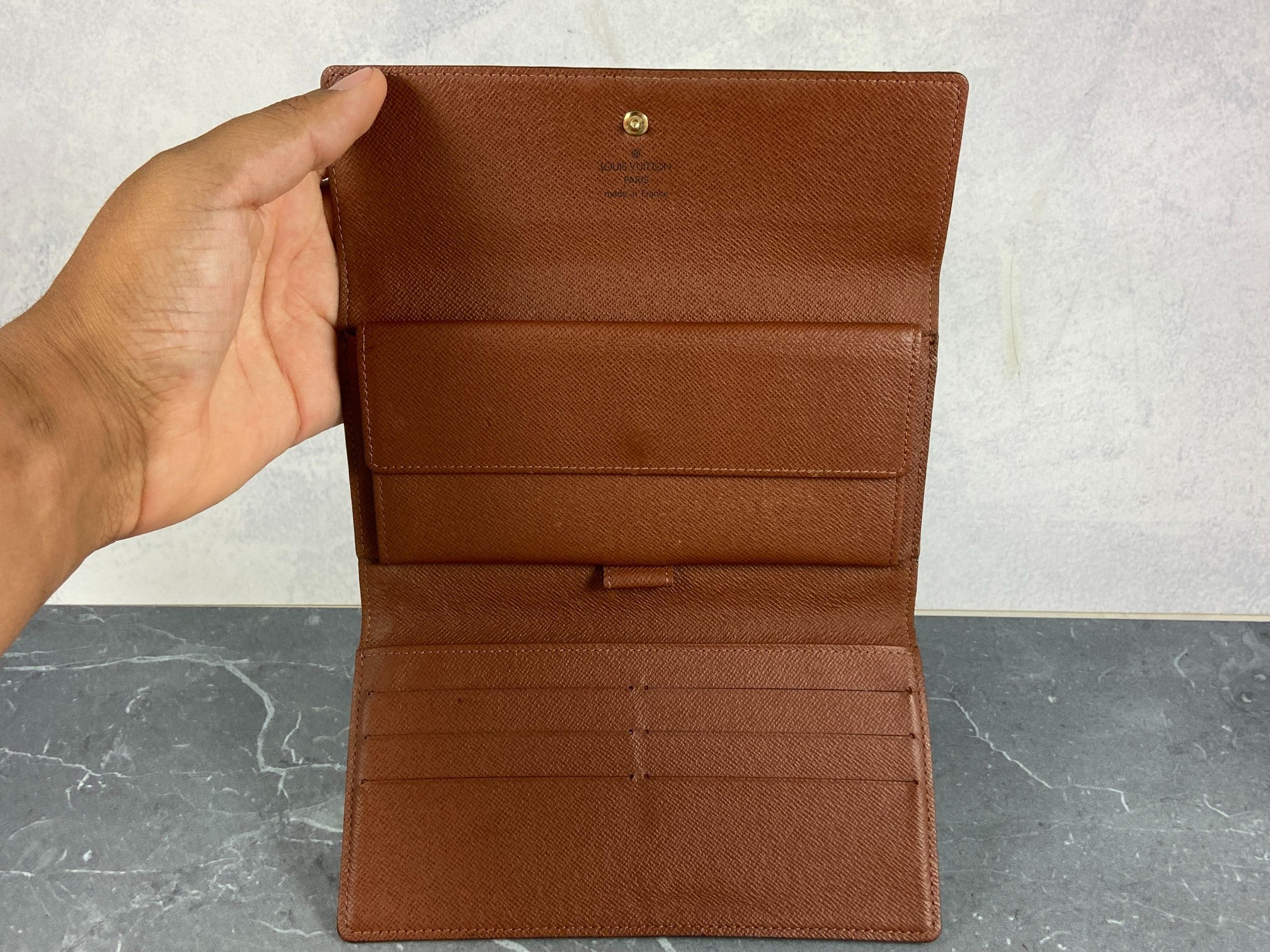 Louis Vuitton Porte Tresor International Wallet Monogram Canvas