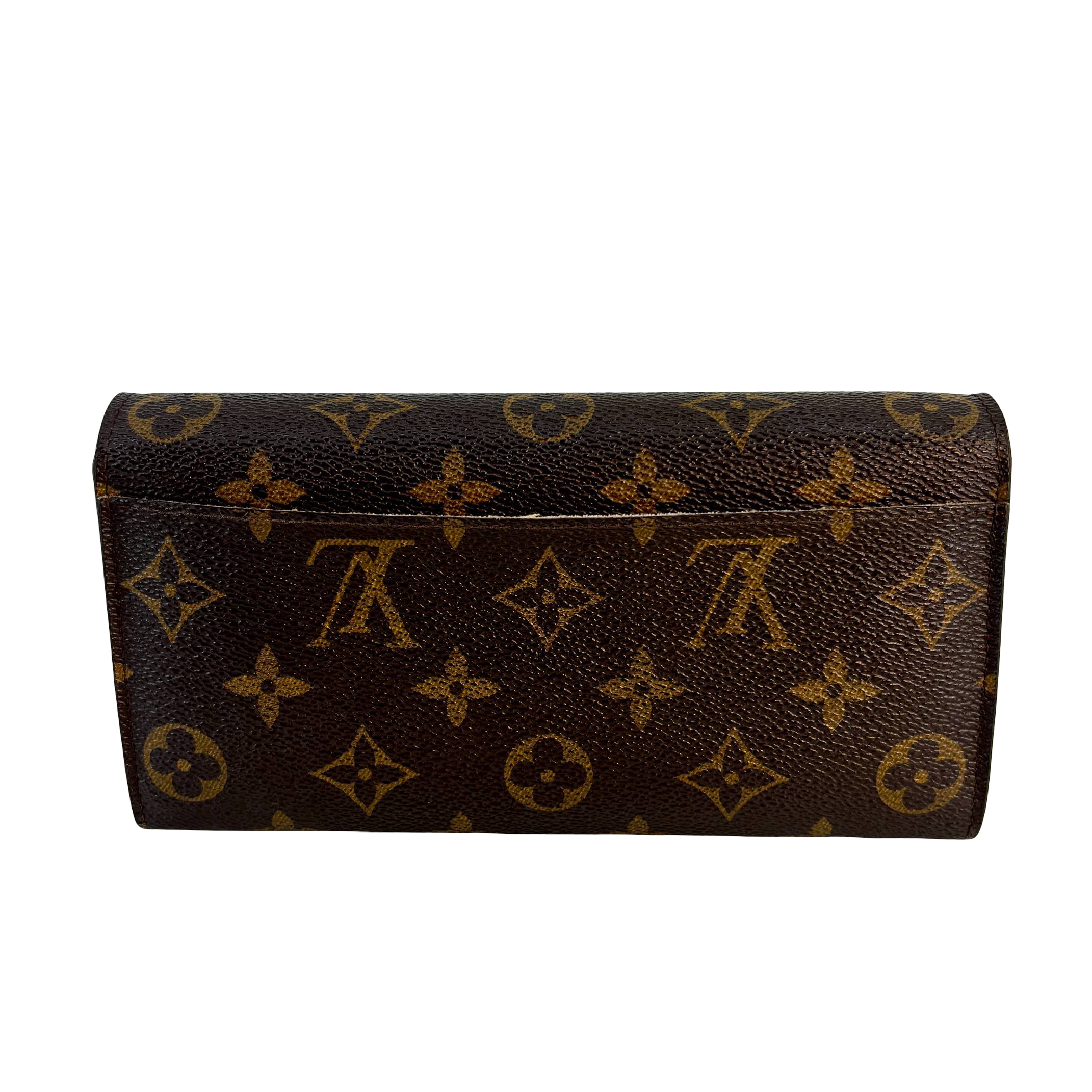 Louis Vuitton Sarah Wallet Monogram Canvas