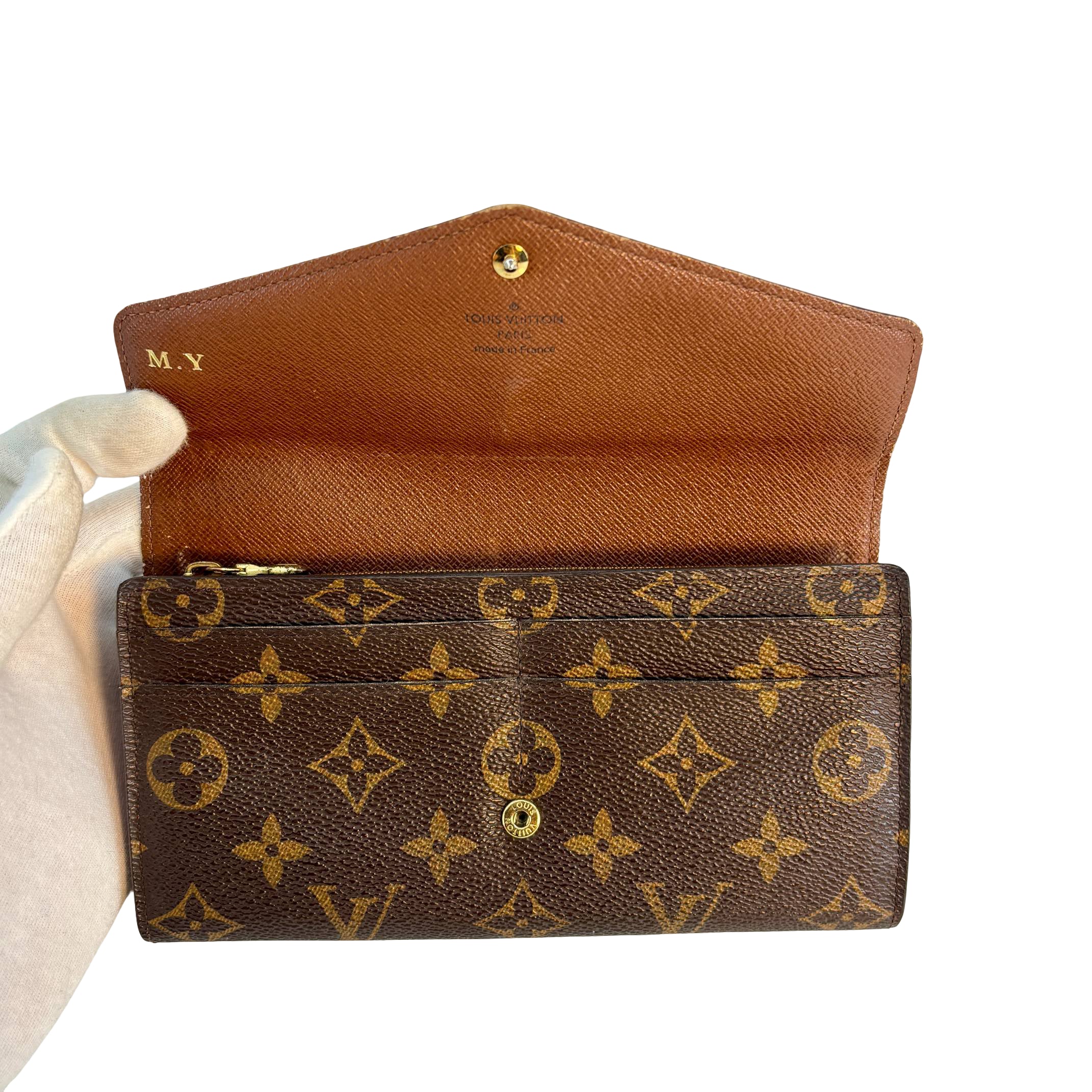 Louis Vuitton Sarah Wallet Monogram Canvas