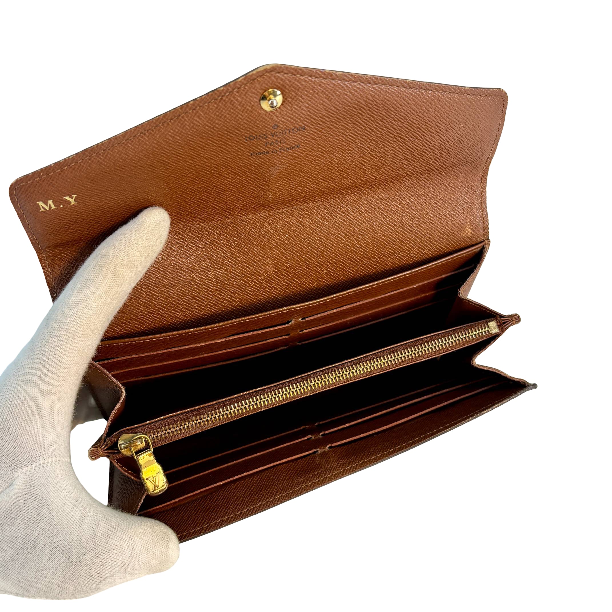 Louis Vuitton Sarah Wallet Monogram Canvas