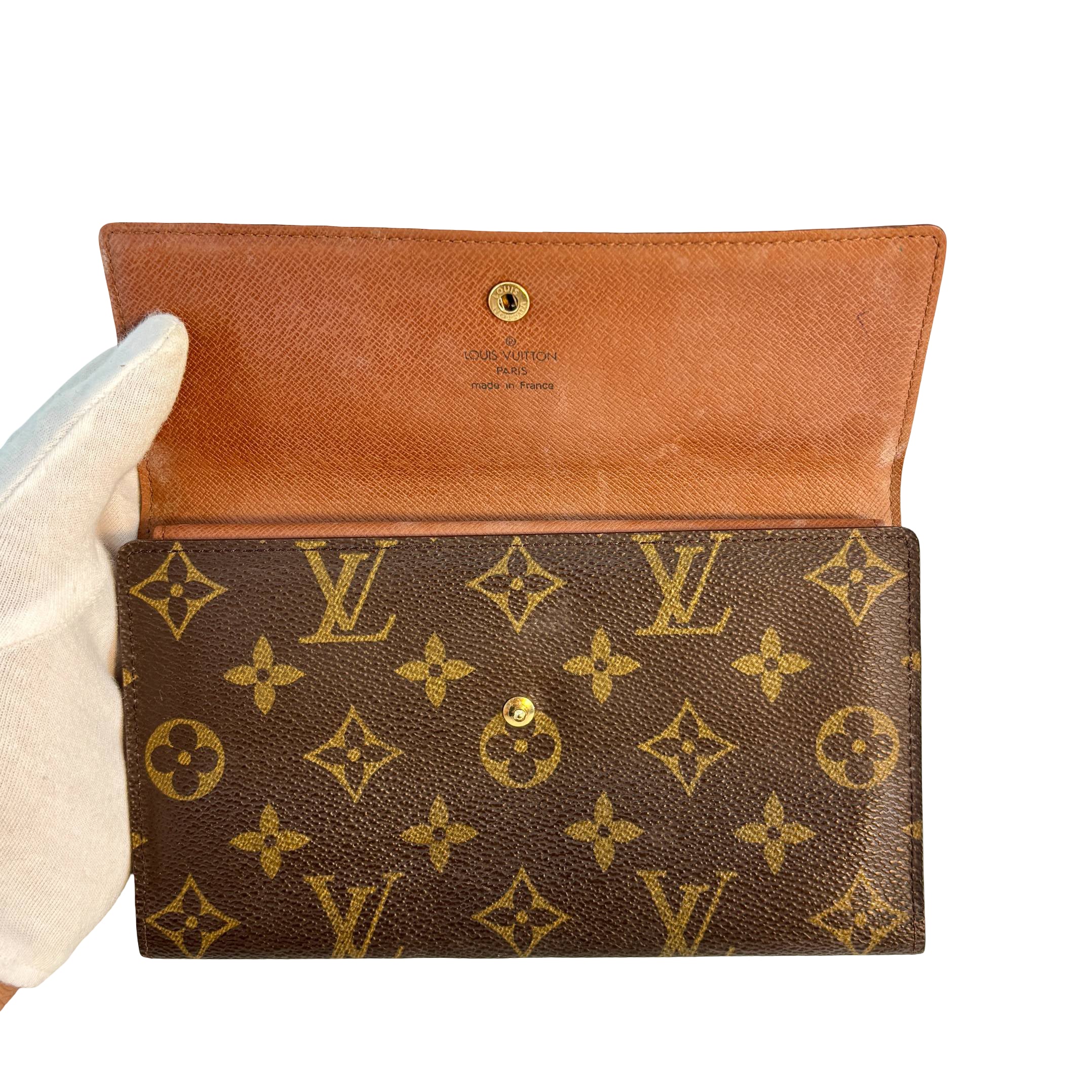 Louis Vuitton Porte Tresor International Wallet Monogram Canvas