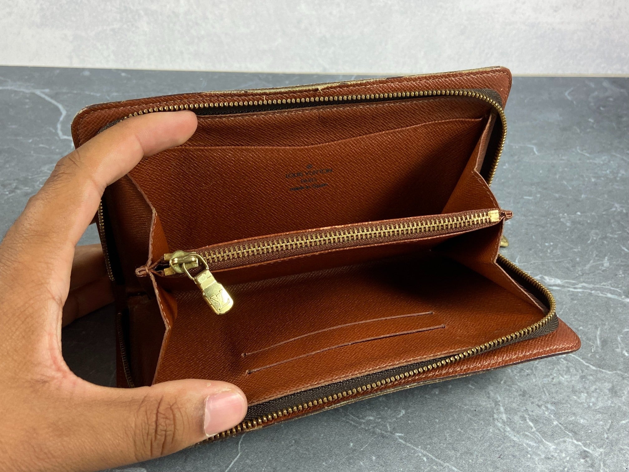 Louis Vuitton Zippy Wallet Monogram Canvas