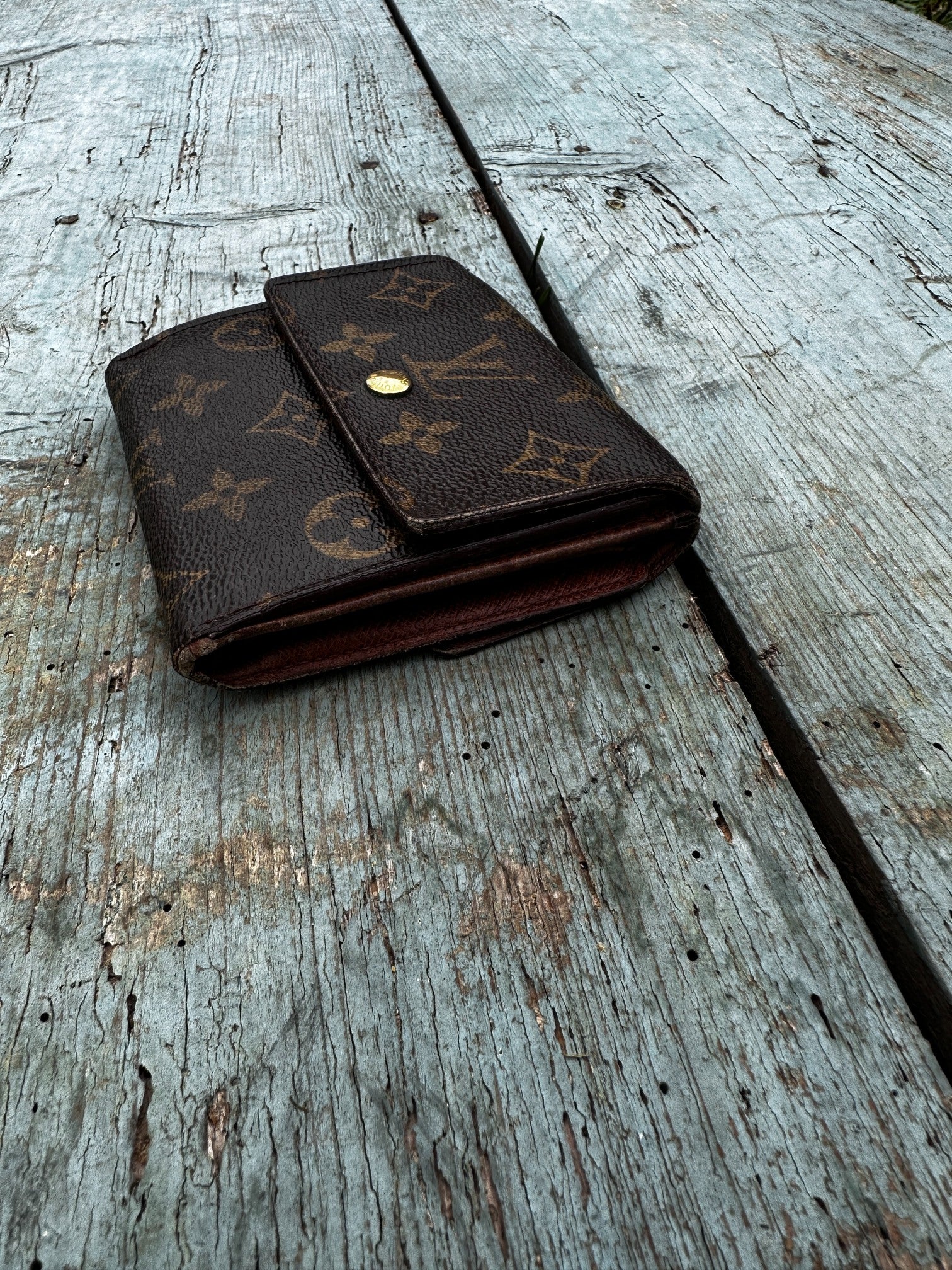 Louis Vuitton Elise Wallet Monogram Canvas