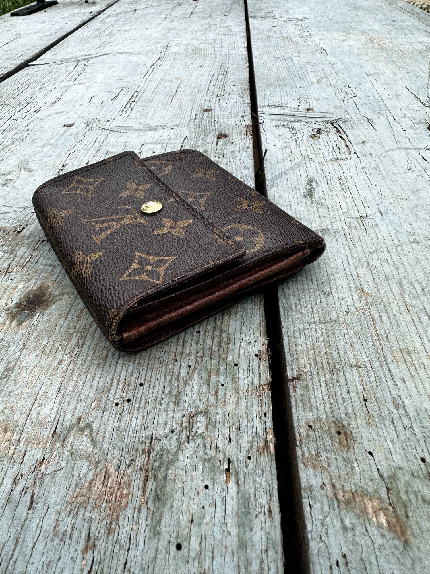 Louis Vuitton Elise Wallet Monogram Canvas