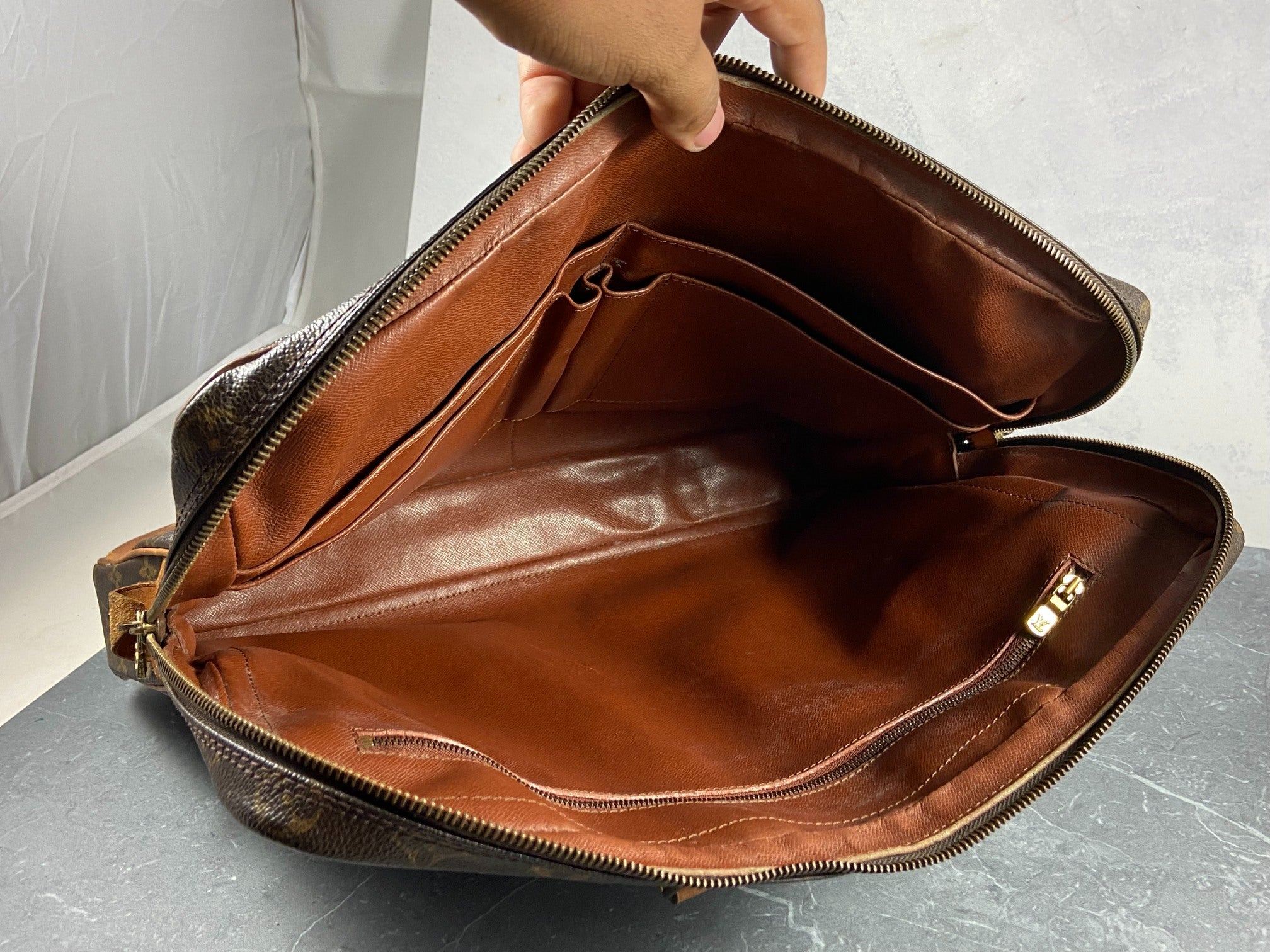 Louis Vuitton Porte Documents Voyage Monogram Canvas