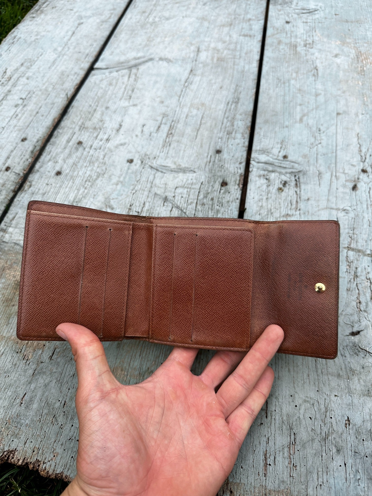 Louis Vuitton Elise Wallet Monogram Canvas