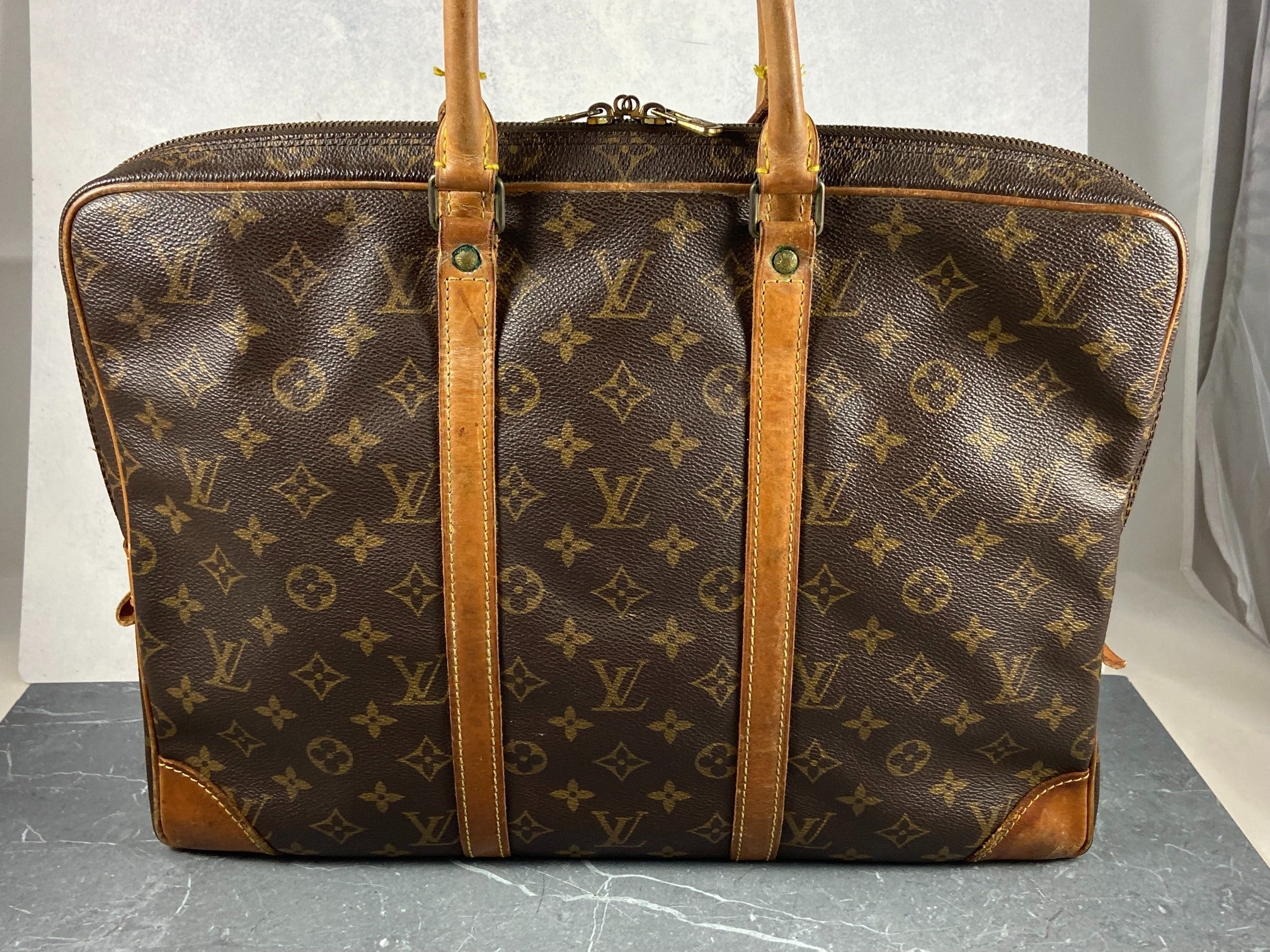 Louis Vuitton Porte Documents Voyage Monogram Canvas