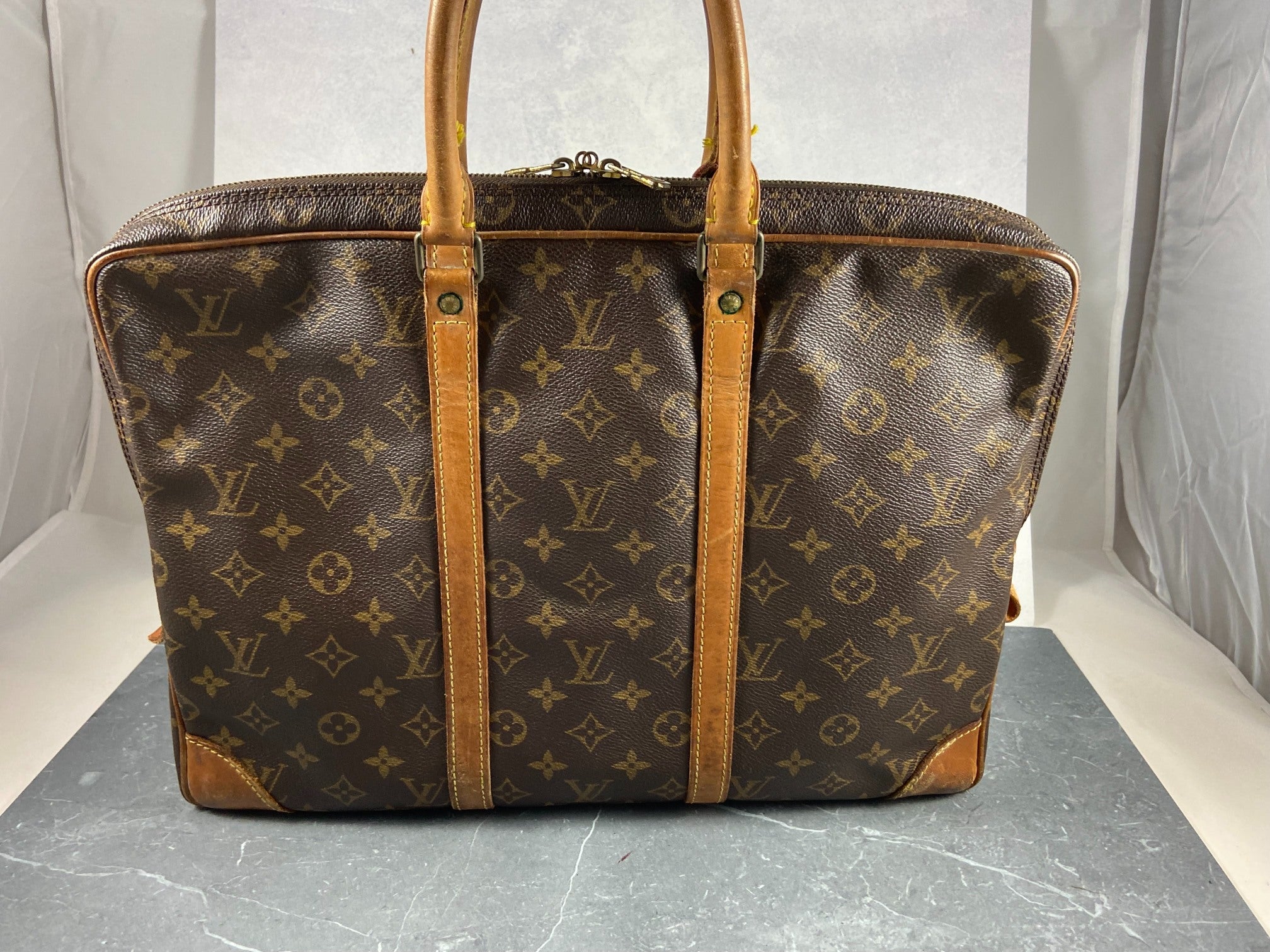 Louis Vuitton Porte Documents Voyage Monogram Canvas