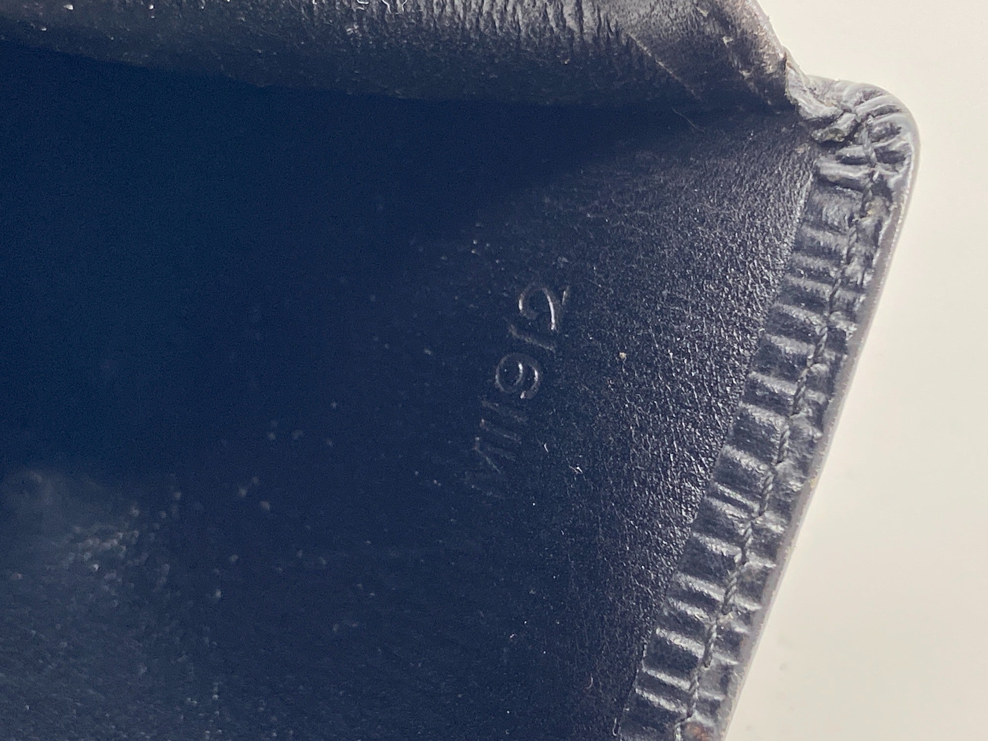 Louis Vuitton Elise Wallet Black Epi Leather