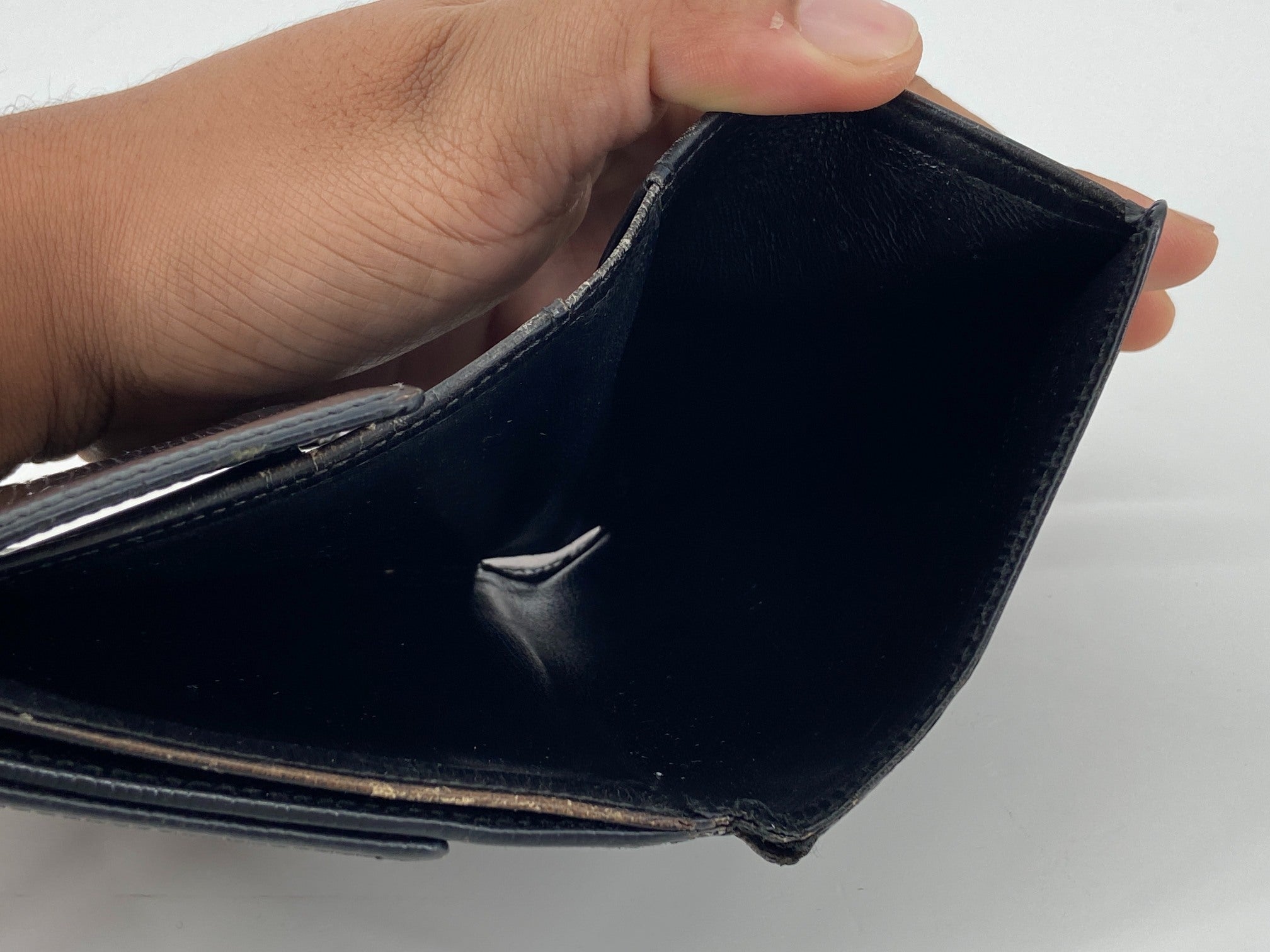 Louis Vuitton Elise Wallet Black Epi Leather