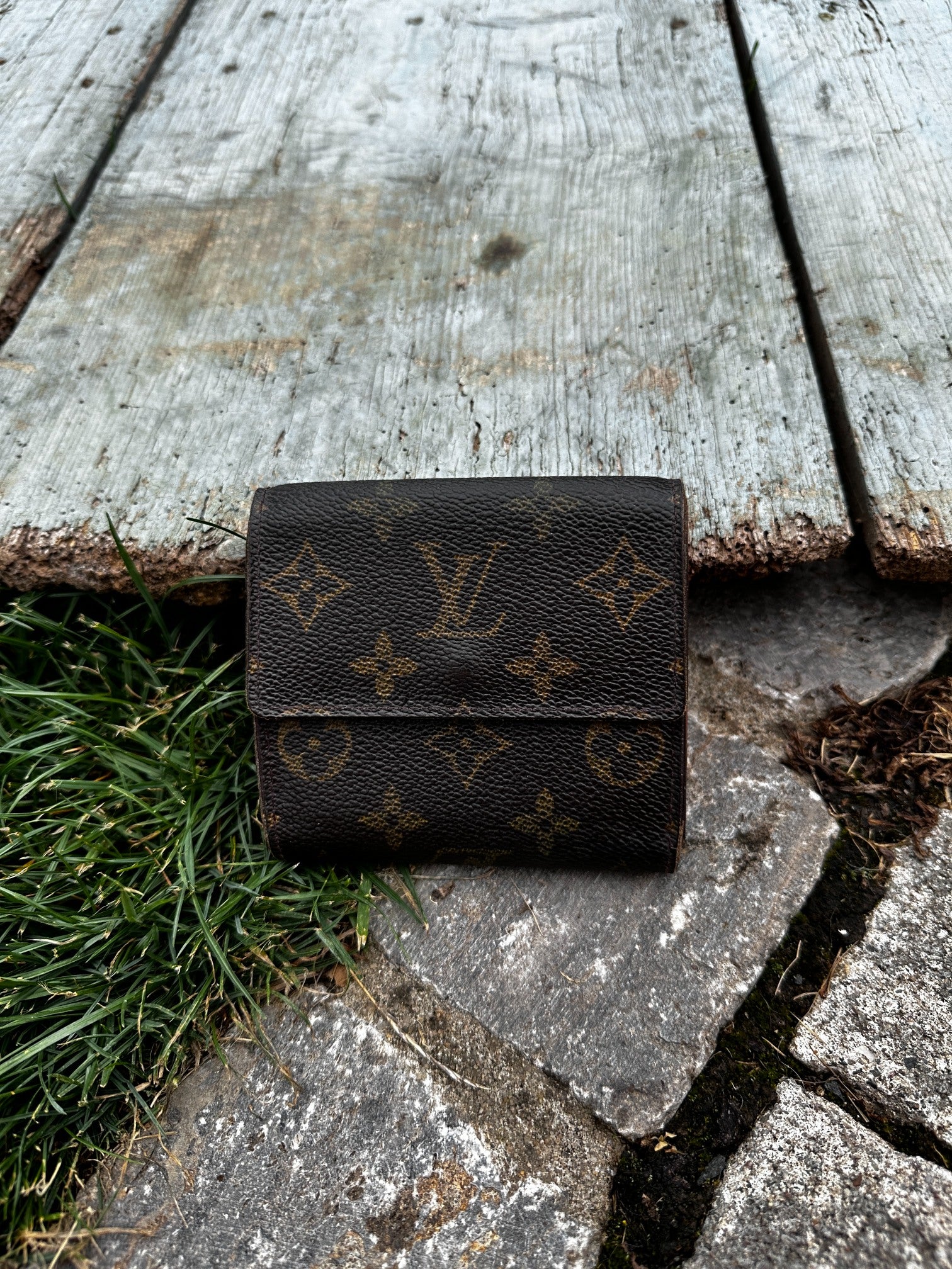Louis Vuitton Elise Wallet Monogram Canvas
