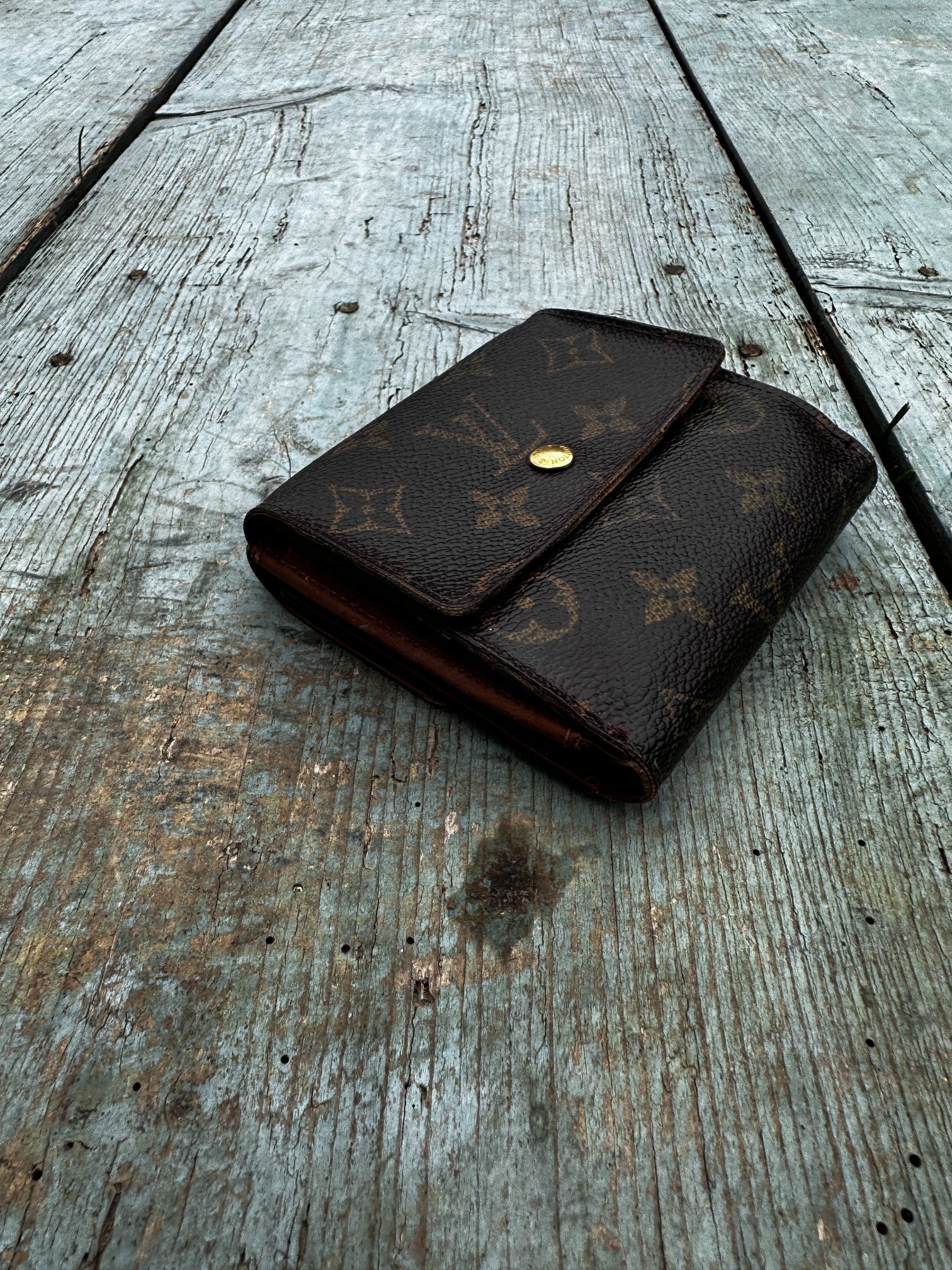 Louis Vuitton Elise Wallet Monogram Canvas
