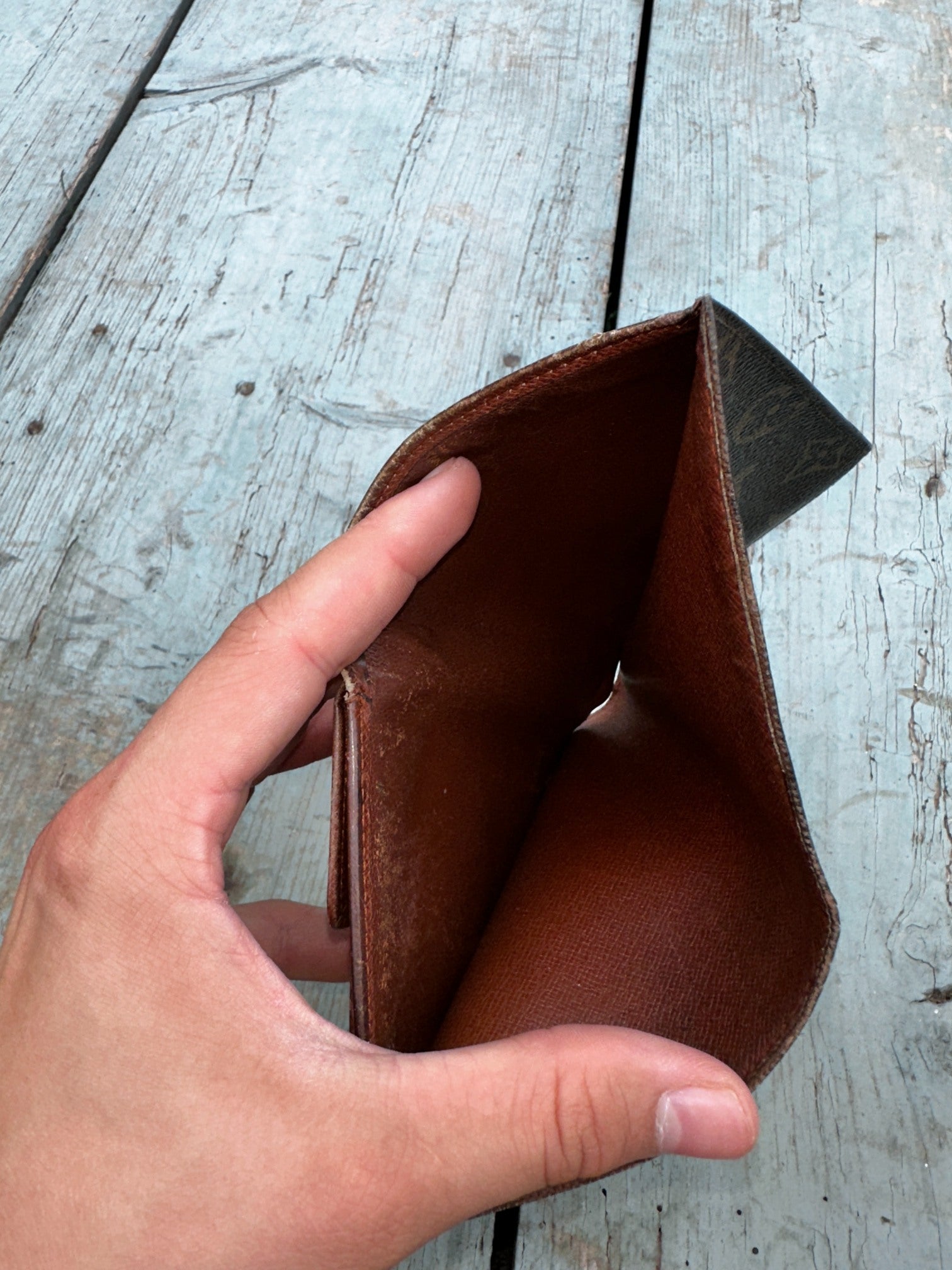 Louis Vuitton Bifold Organizer Wallet Monogram Canvas