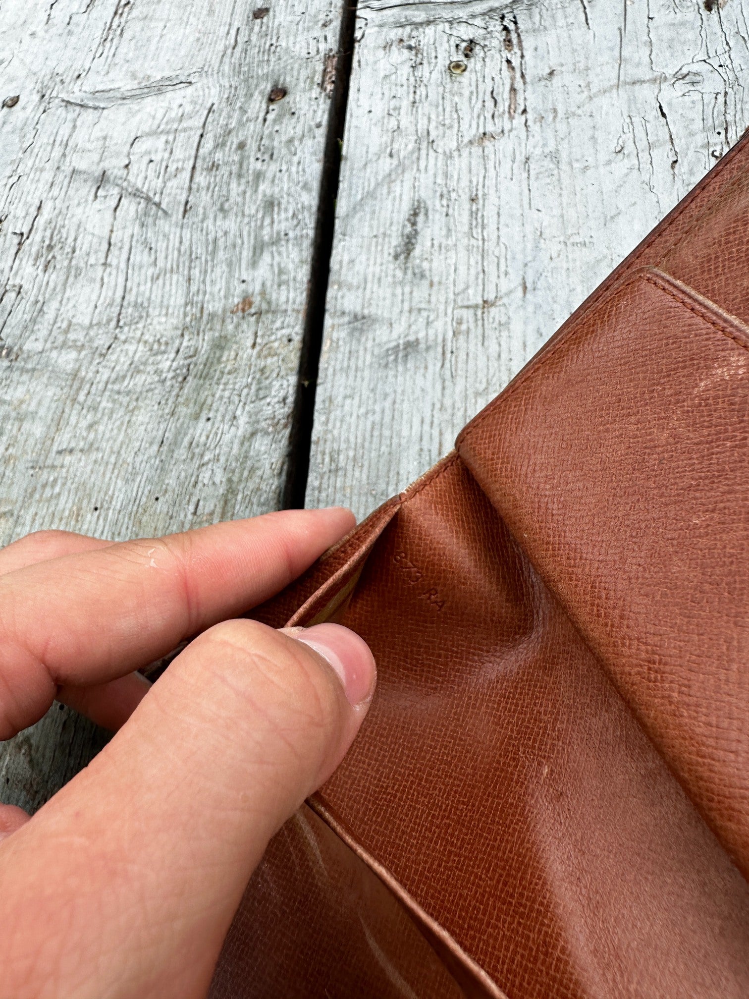 Louis Vuitton Bifold Organizer Wallet Monogram Canvas