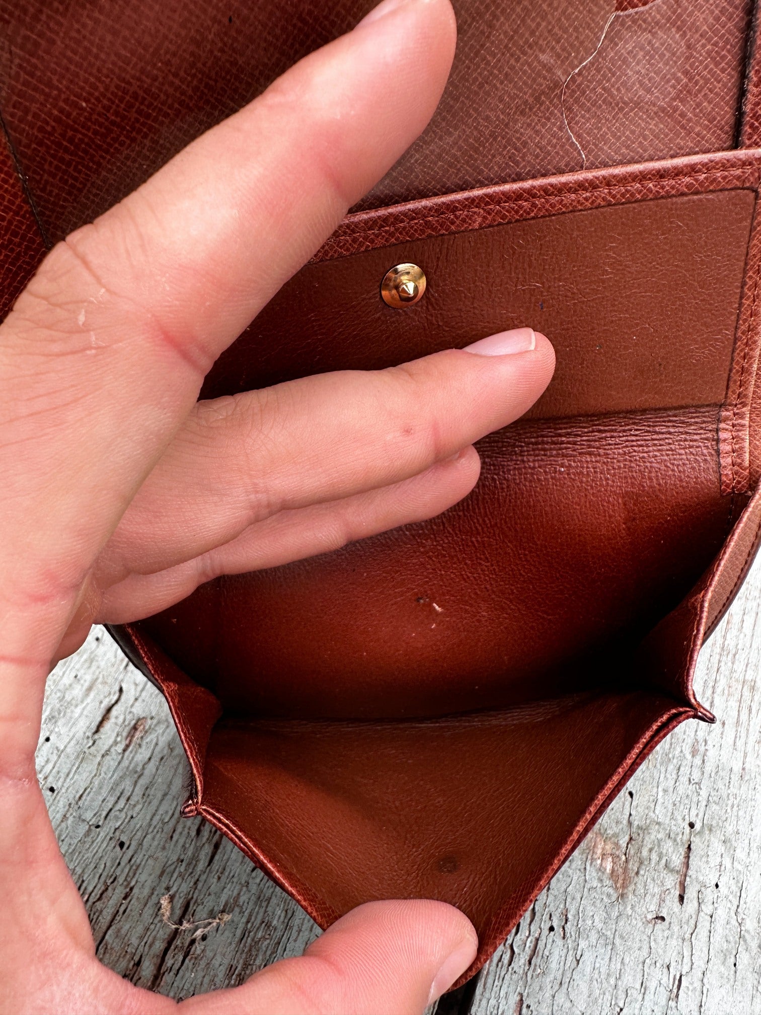 Louis Vuitton Bifold Organizer Wallet Monogram Canvas