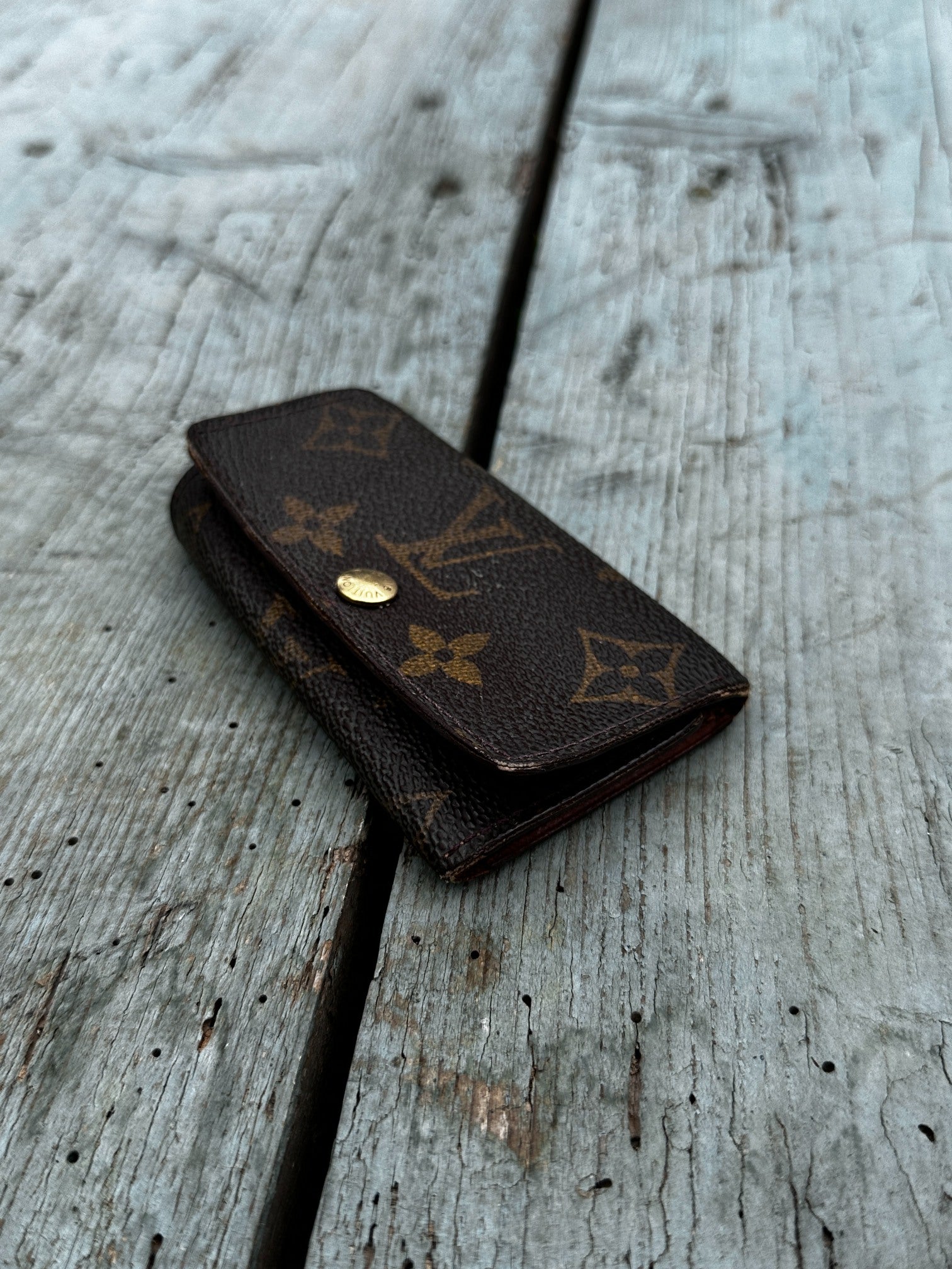 Louis Vuitton 4 Key Holder Monogram Canvas