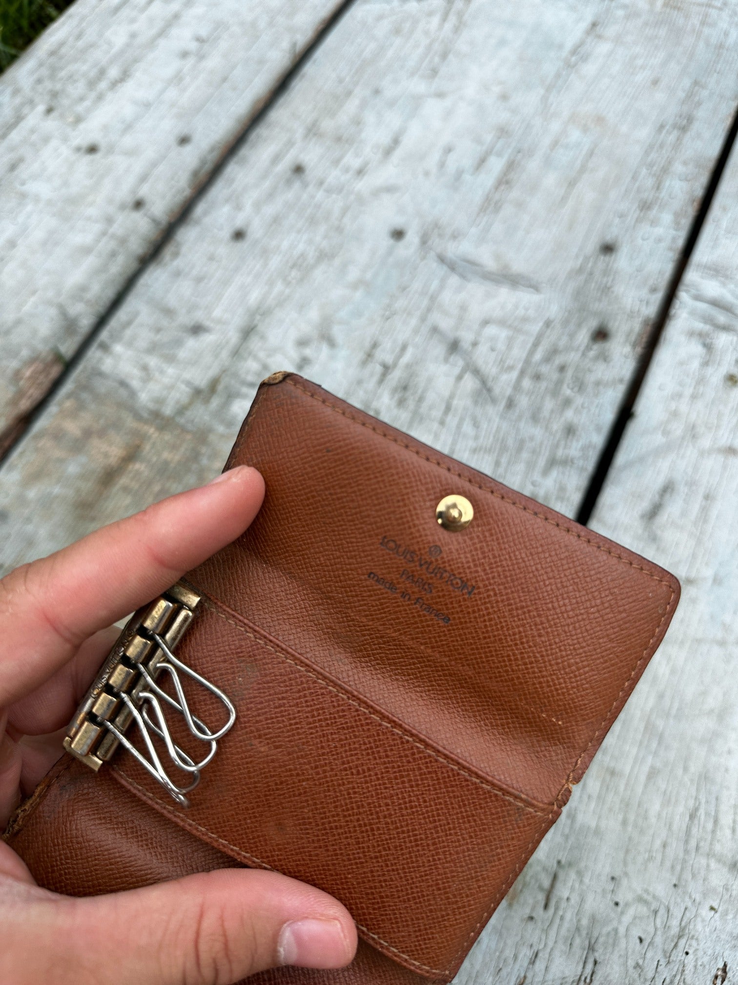 Louis Vuitton 4 Key Holder Monogram Canvas