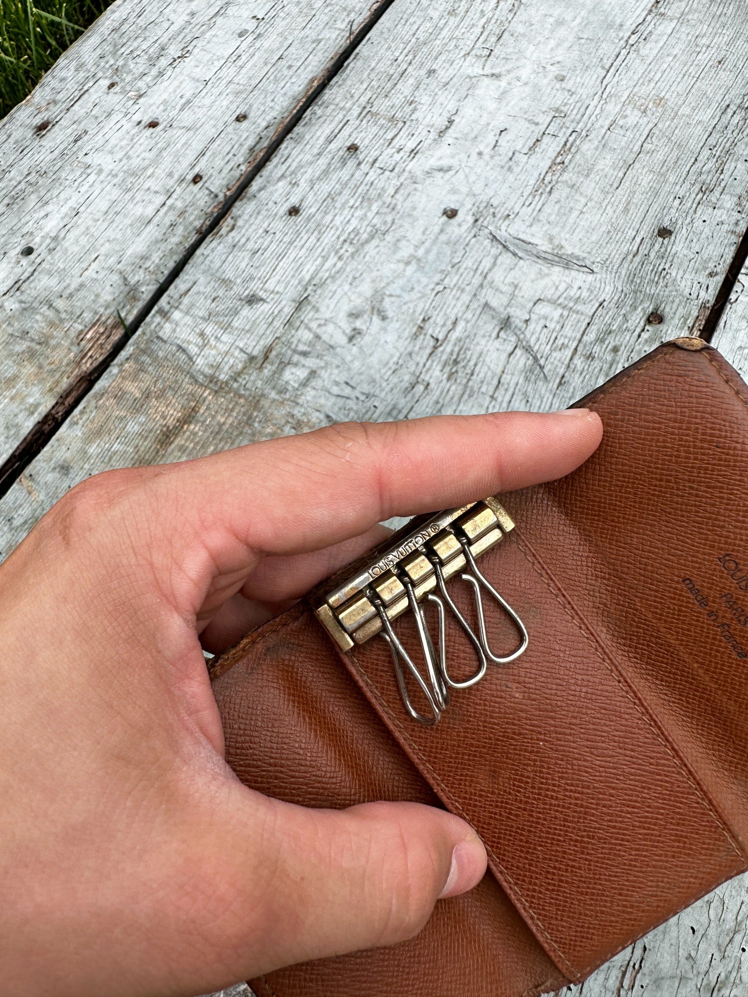 Louis Vuitton 4 Key Holder Monogram Canvas