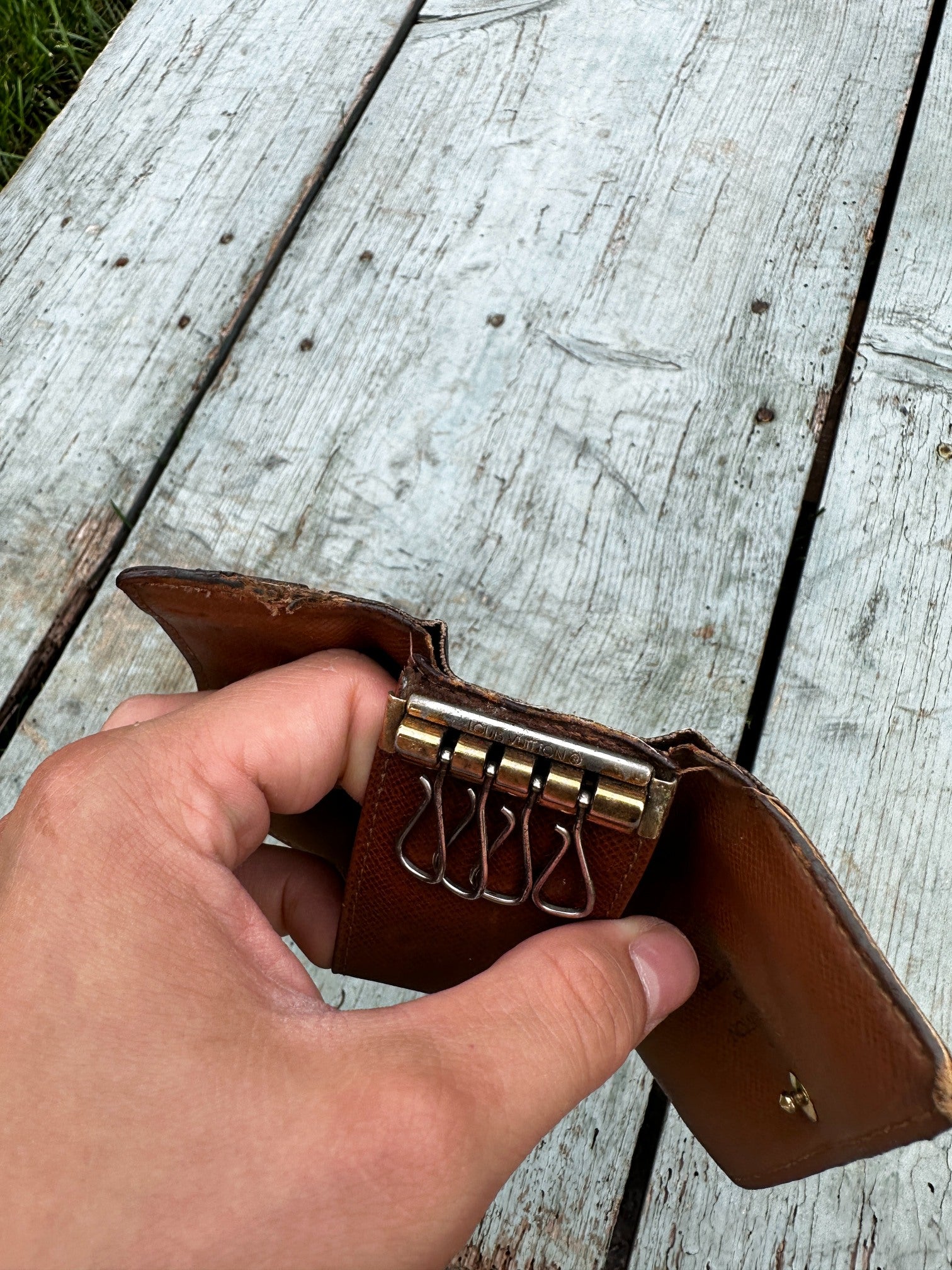 Louis Vuitton 4 Key Holder Monogram Canvas