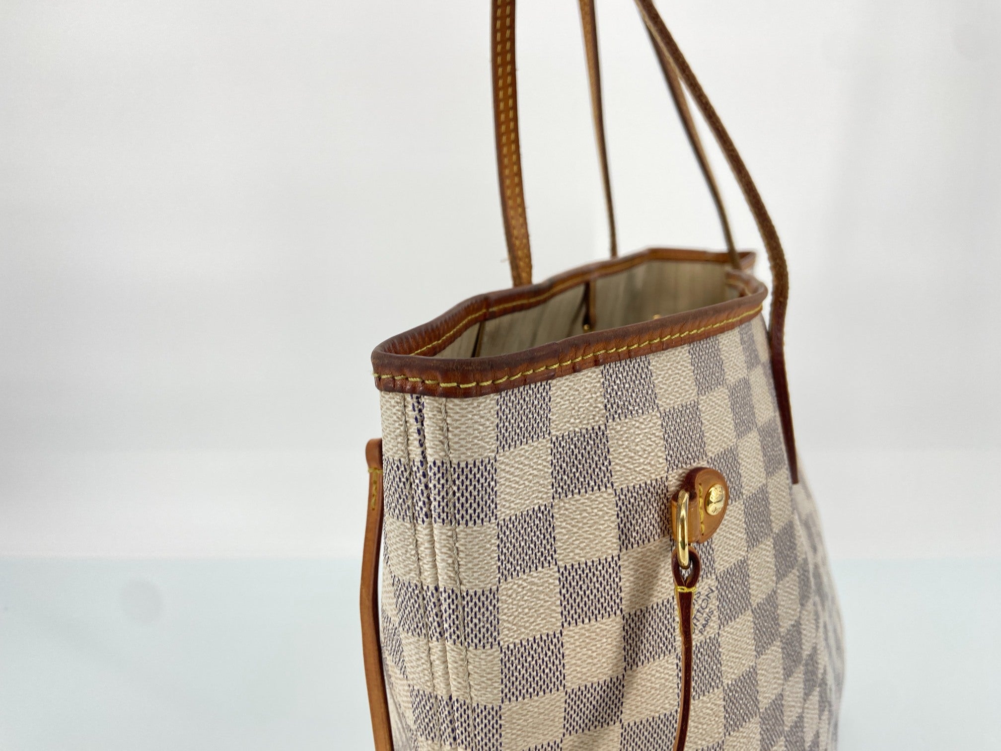 Louis Vuitton Neverfull MM Damier Azur Canvas