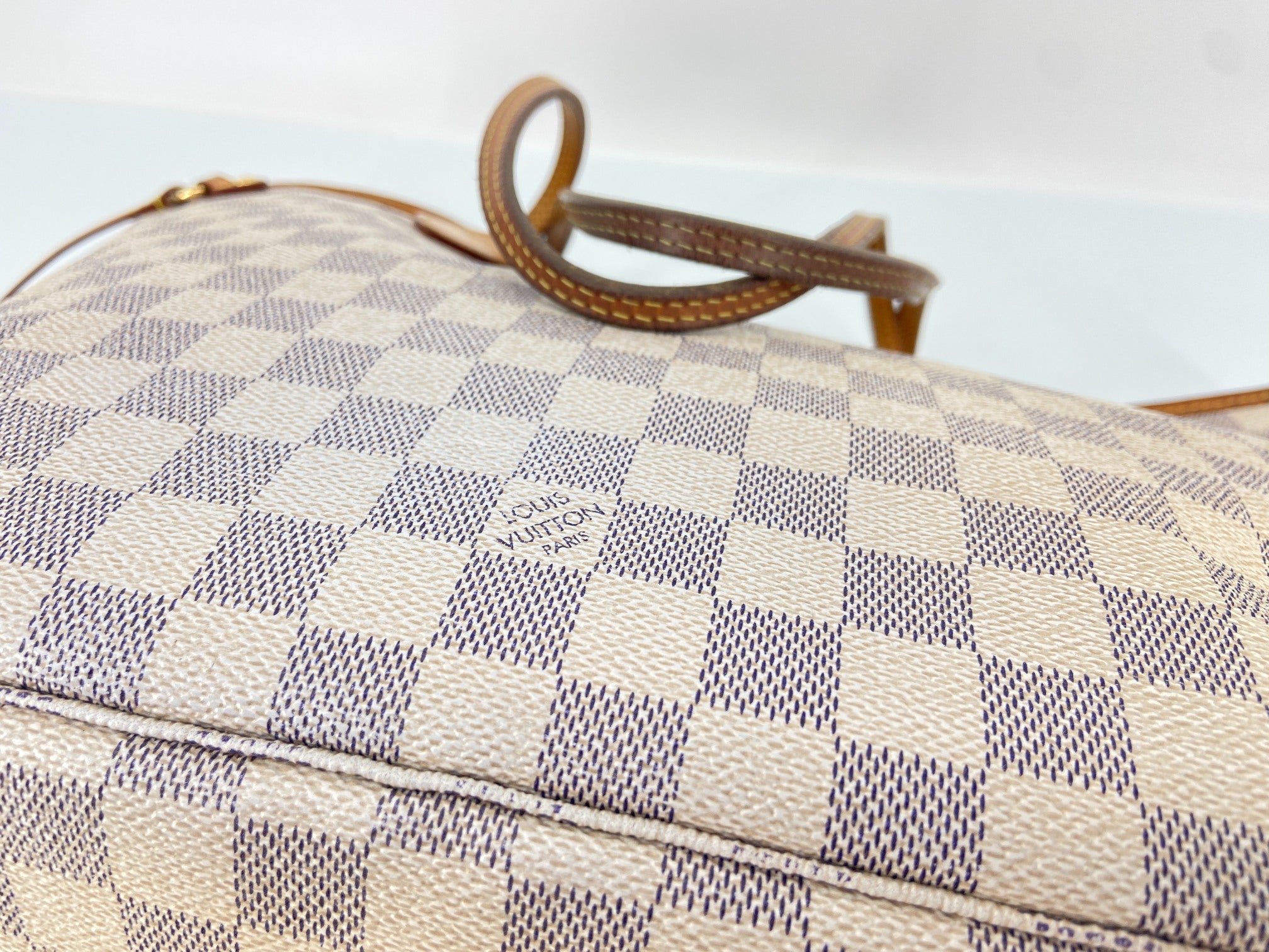 Louis Vuitton Neverfull MM Damier Azur Canvas