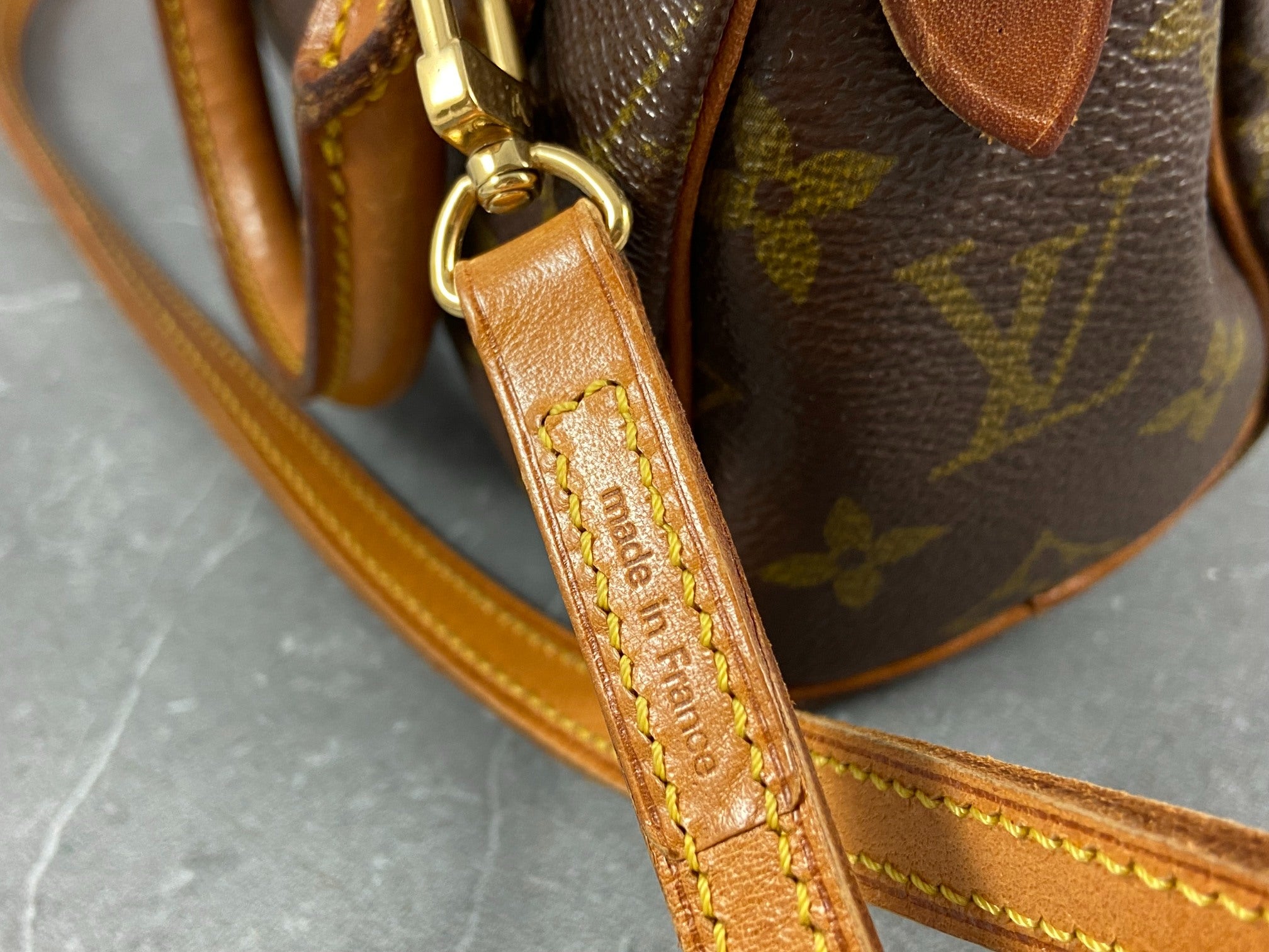 Louis Vuitton Speedy Crossbody Bag Monogram Canvas
